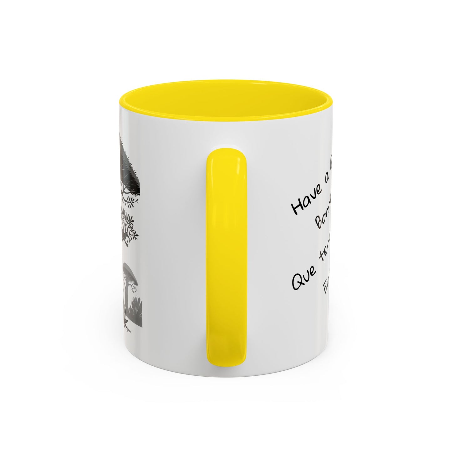Mug "Maki & Baobab – Élégance en Noir et Blanc" ☕