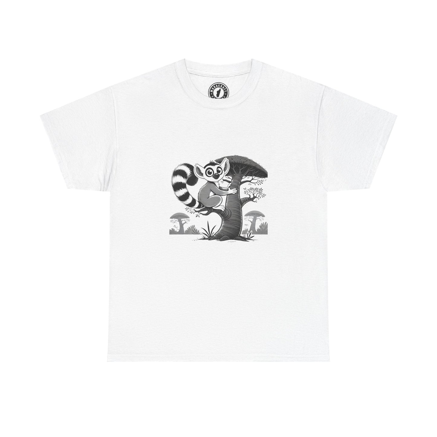 T-Shirt Femme - Maki Suspendu dans un Baobab