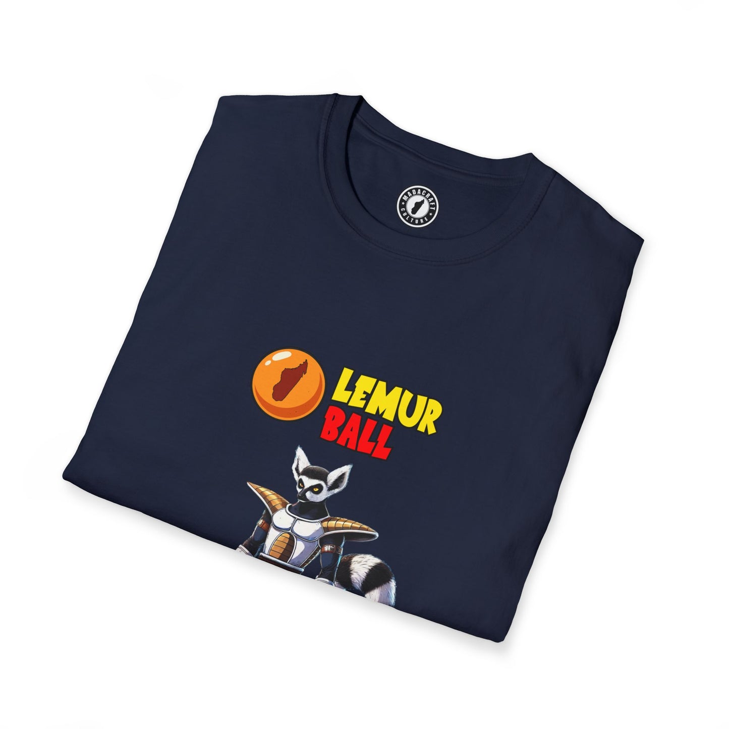 T-Shirt "Lemur Ball" – Quand la Pop Culture Rencontre Madagascar !