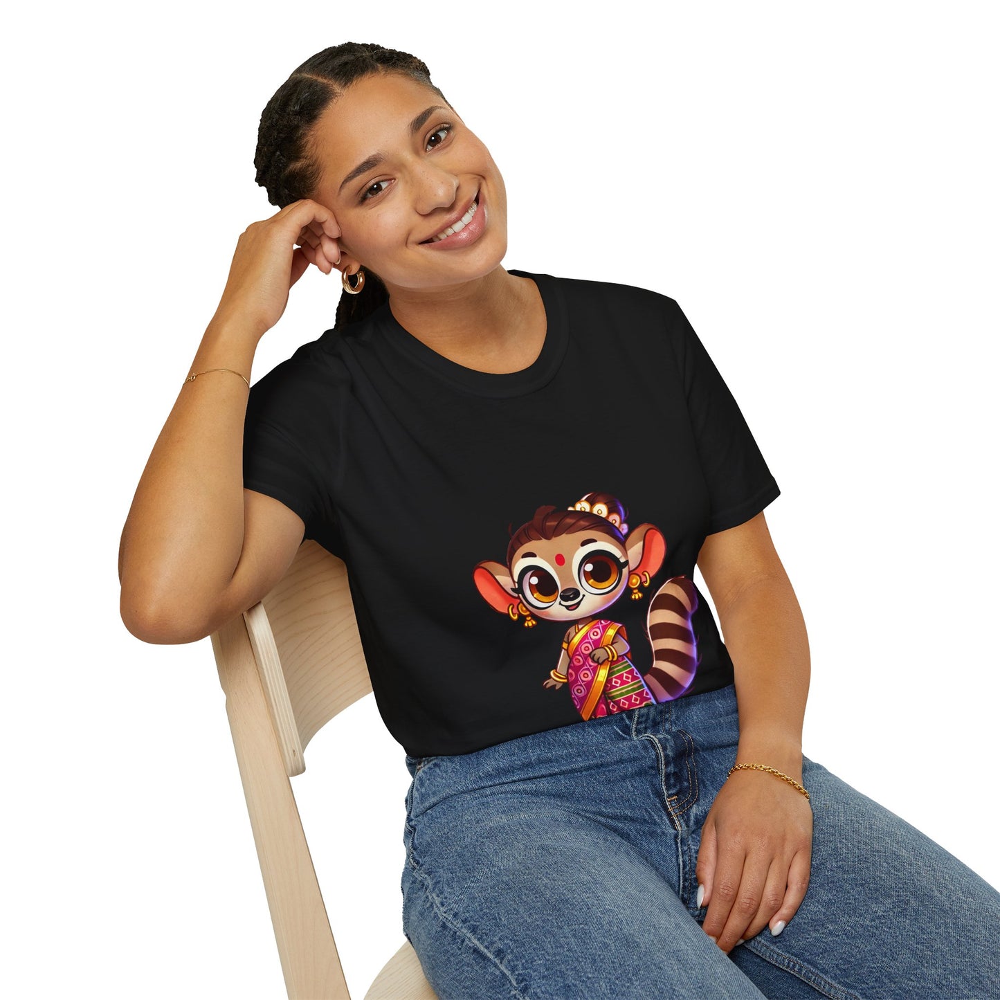 T-Shirt Femme - Maki en Sari Indien