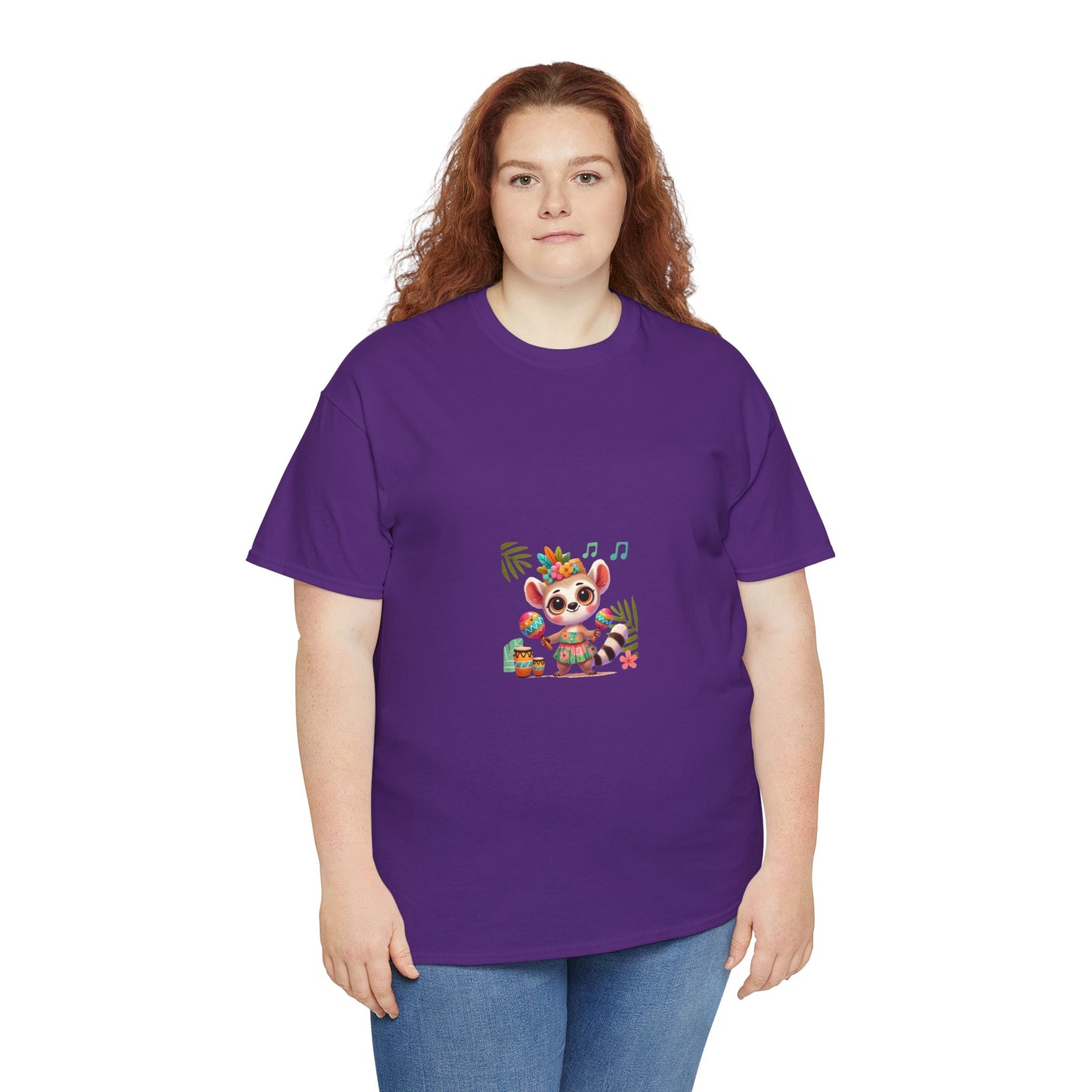 T-Shirt Femme - Maki Joueuse de Maracas