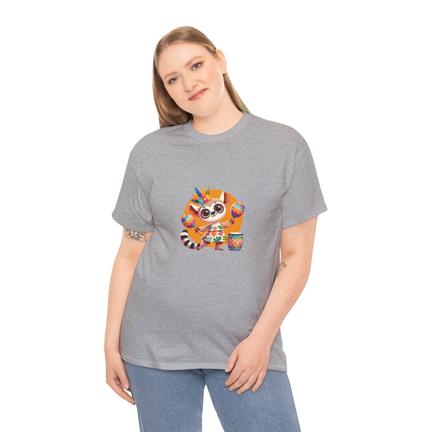 T-Shirt Femme - Maki en Vacances & Maracas