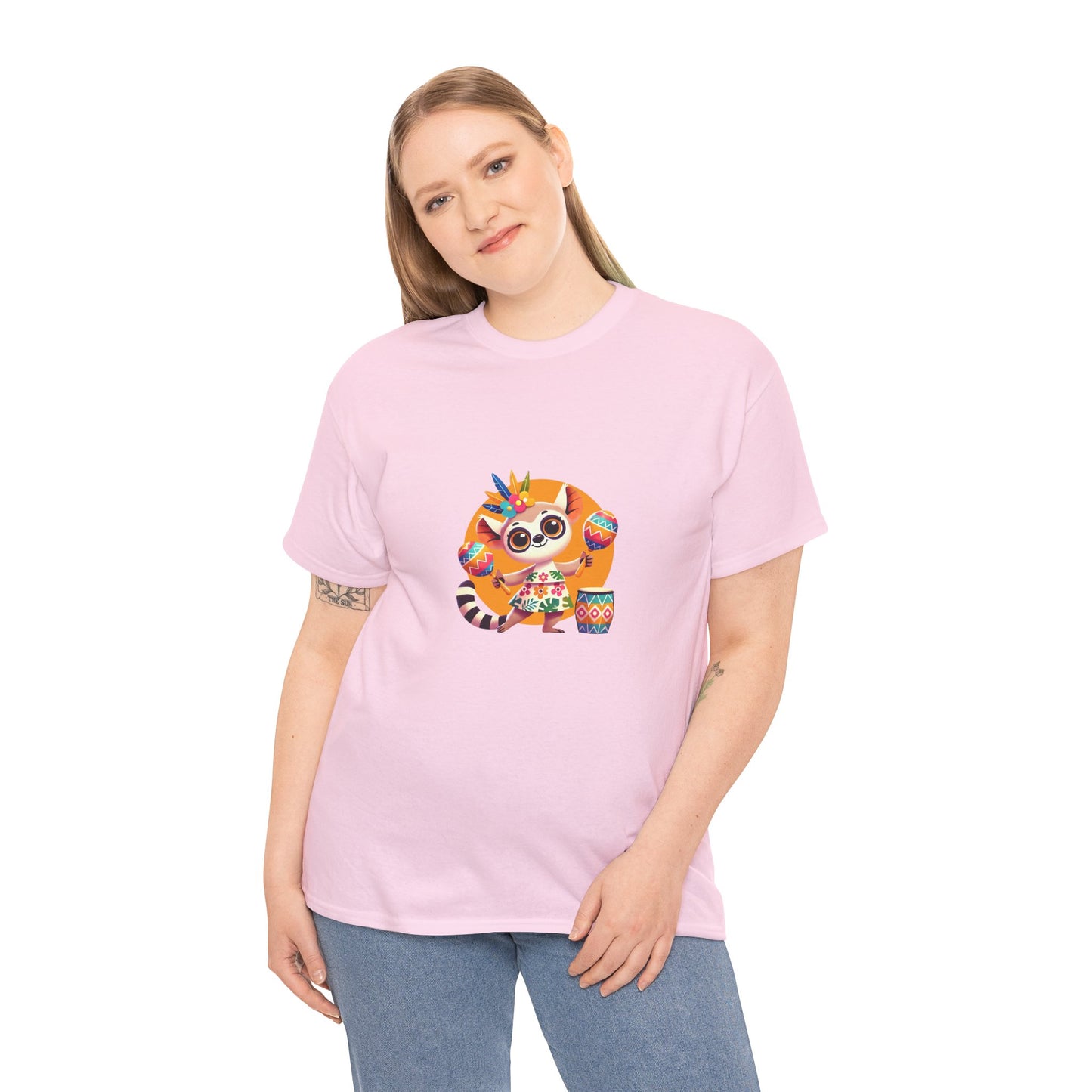 T-Shirt Femme - Maki en Vacances & Maracas