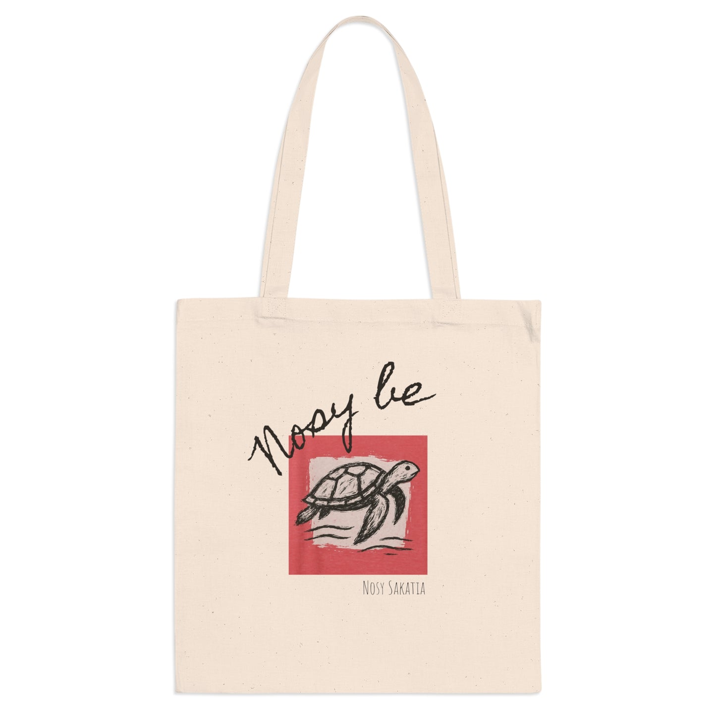 Totebag Nosy Be – Tortue Marine, Symbole de l’Océan Indien 🐢
