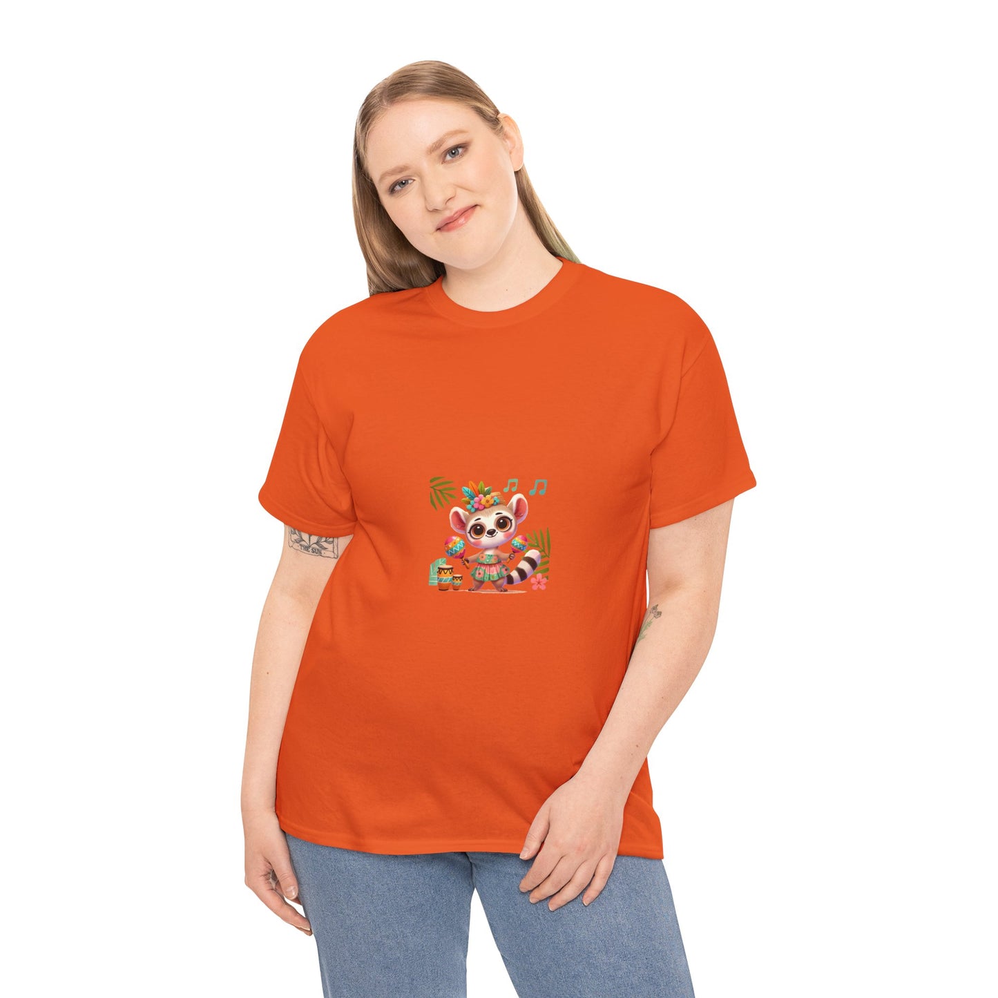 T-Shirt Femme - Maki Joueuse de Maracas