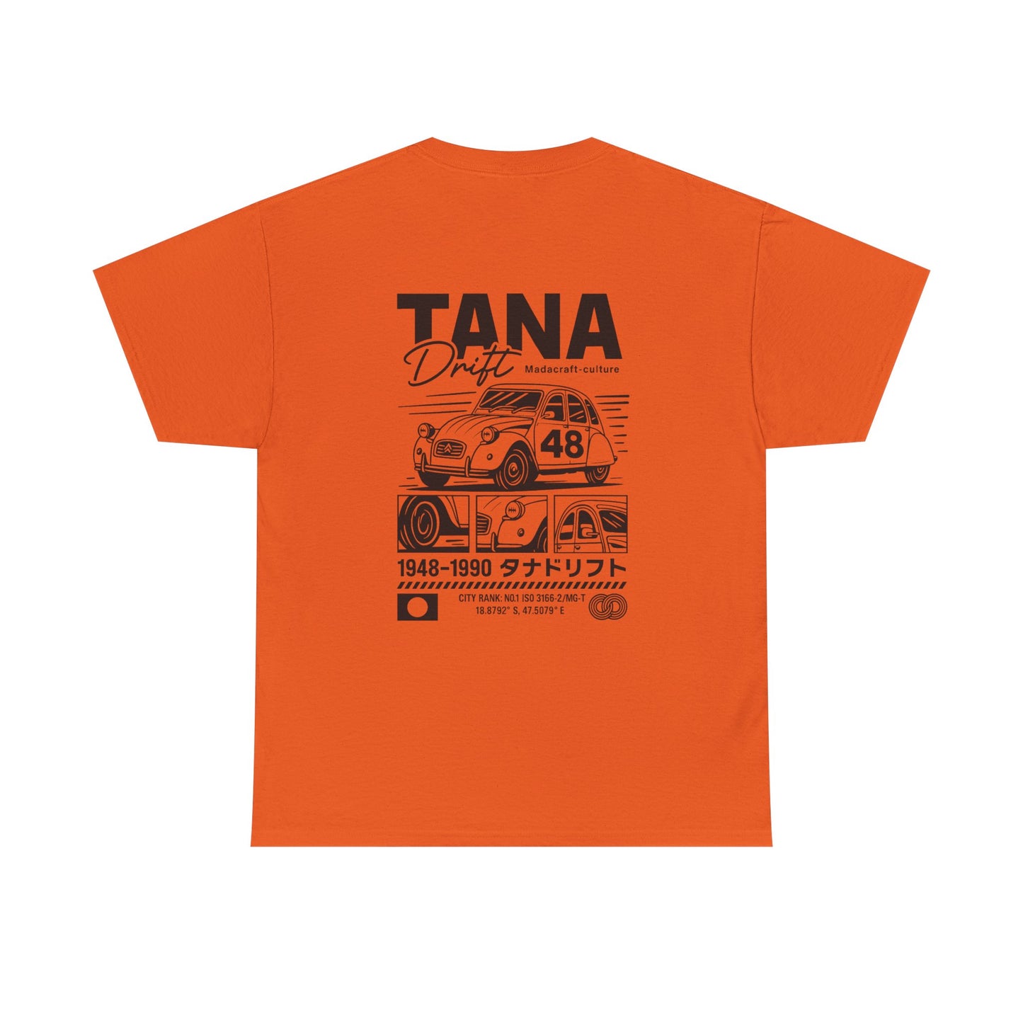 T-Shirt TANA Drift – Design vintage 2CV