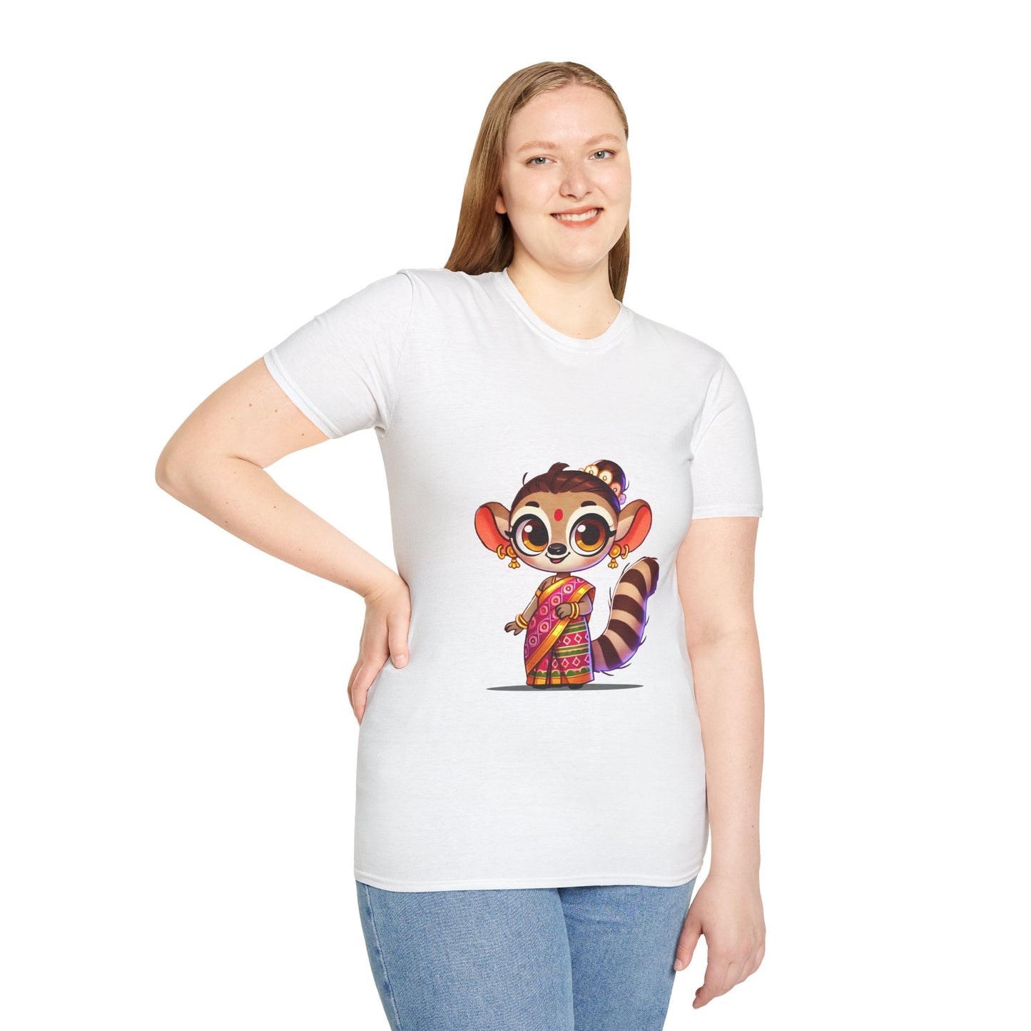 T-Shirt Femme - Maki en Sari Indien