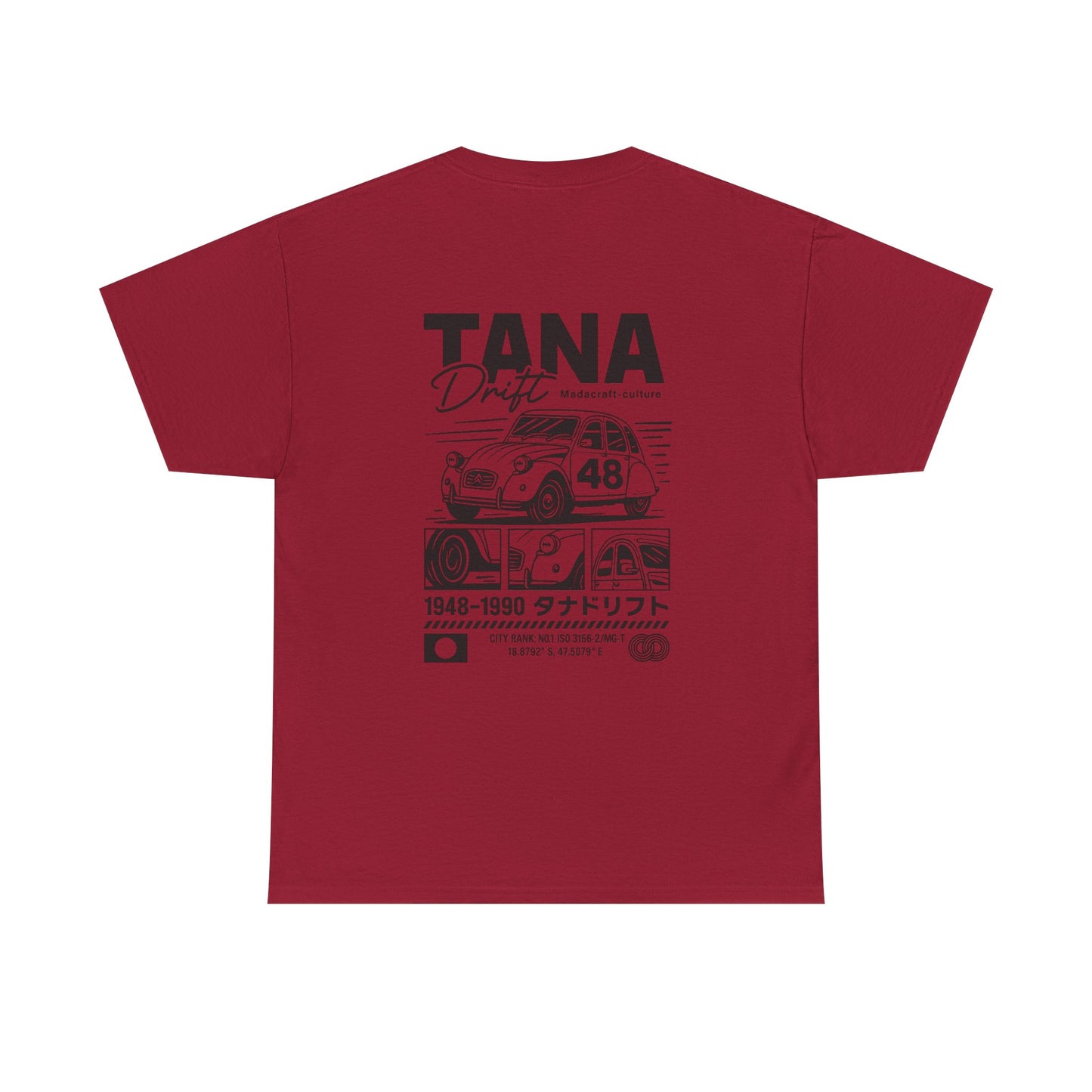 T-Shirt TANA Drift – Design vintage 2CV