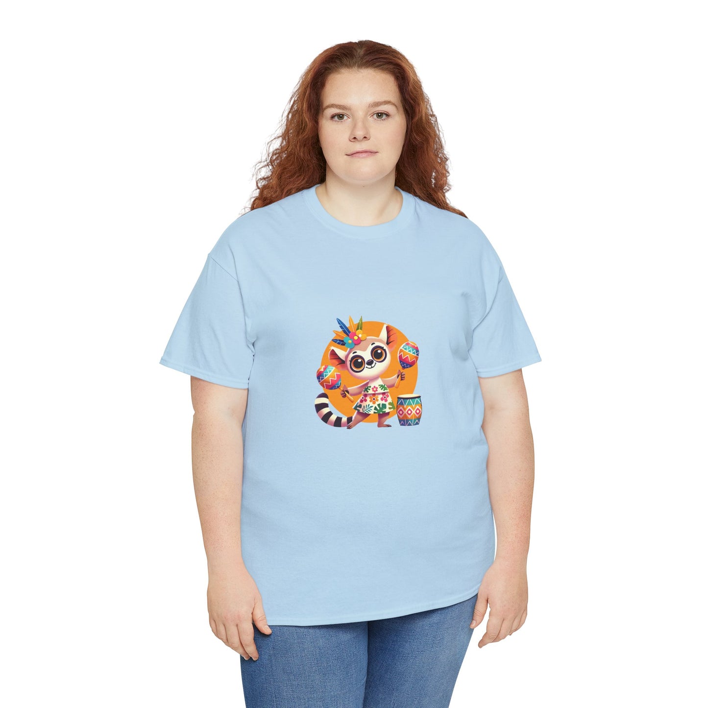 T-Shirt Femme - Maki en Vacances & Maracas