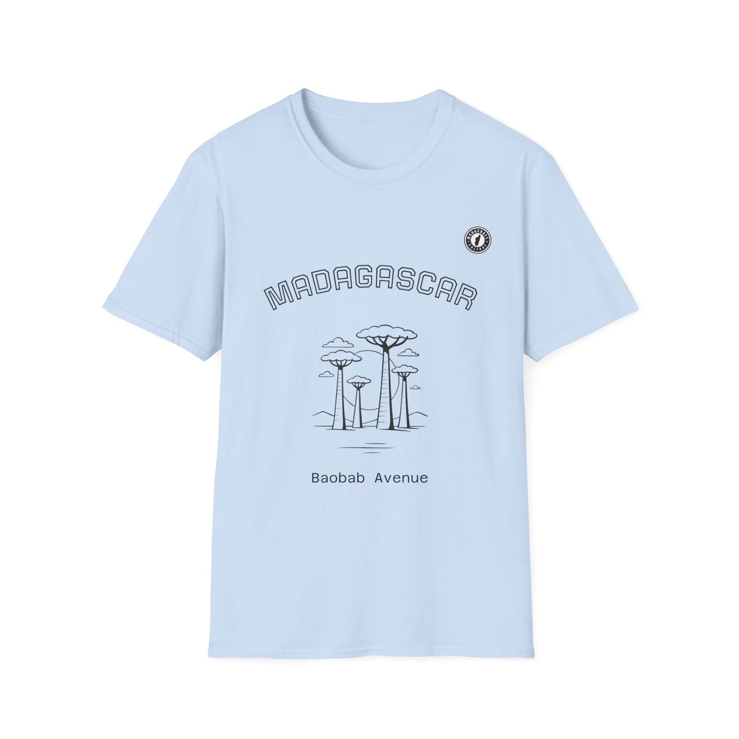 T-Shirt Baobab Avenue - Nature de Madagascar | Madacraft Culture