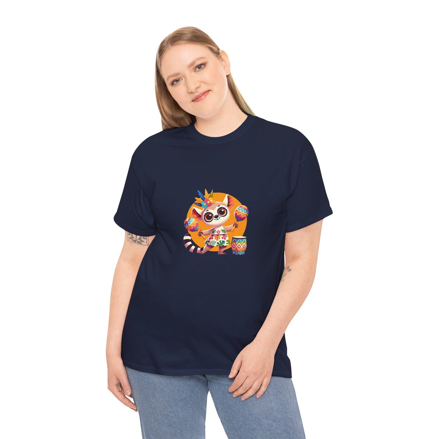 T-Shirt Femme - Maki en Vacances & Maracas