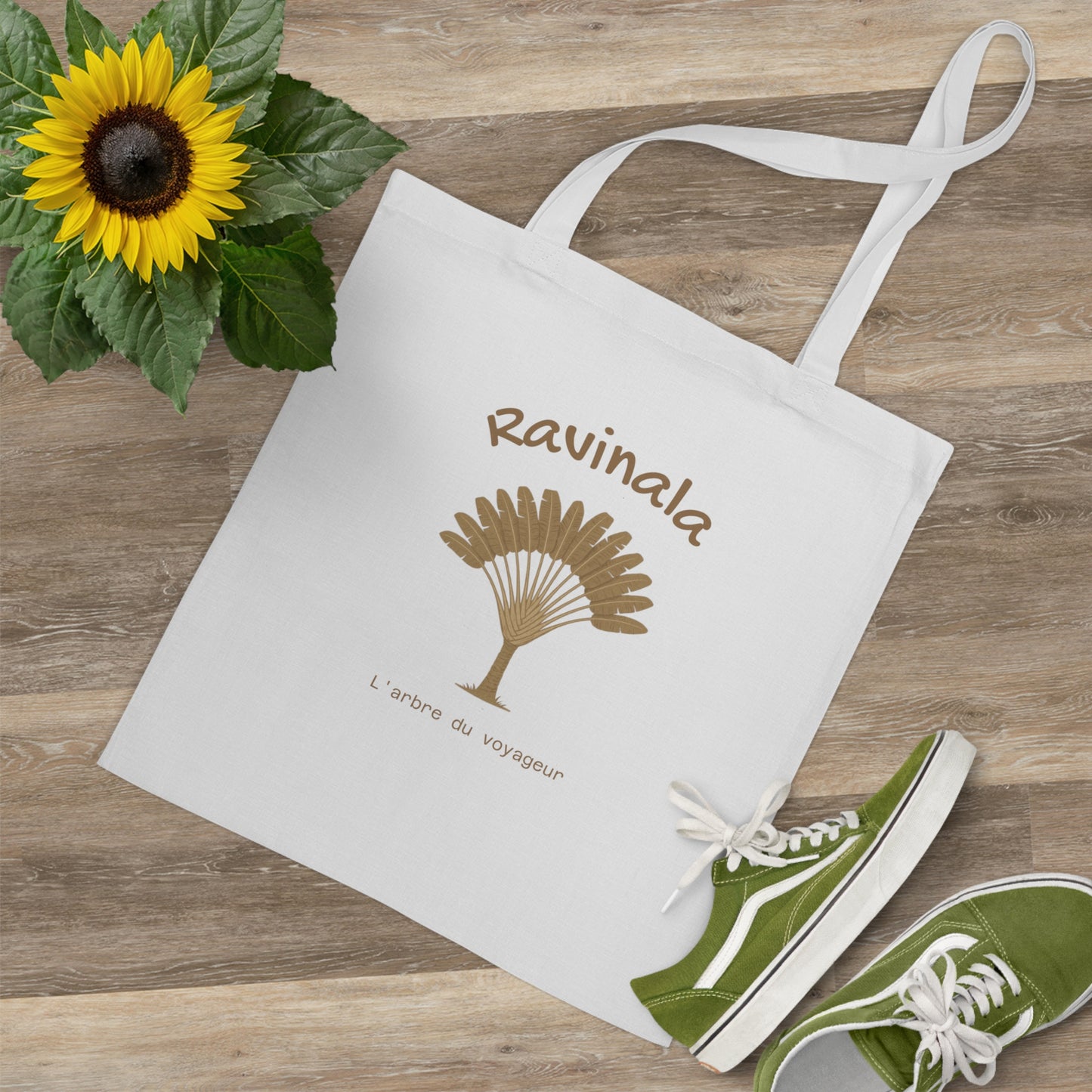 Totebag Ravinala – L’Arbre du Voyageur, Icône de Madagascar