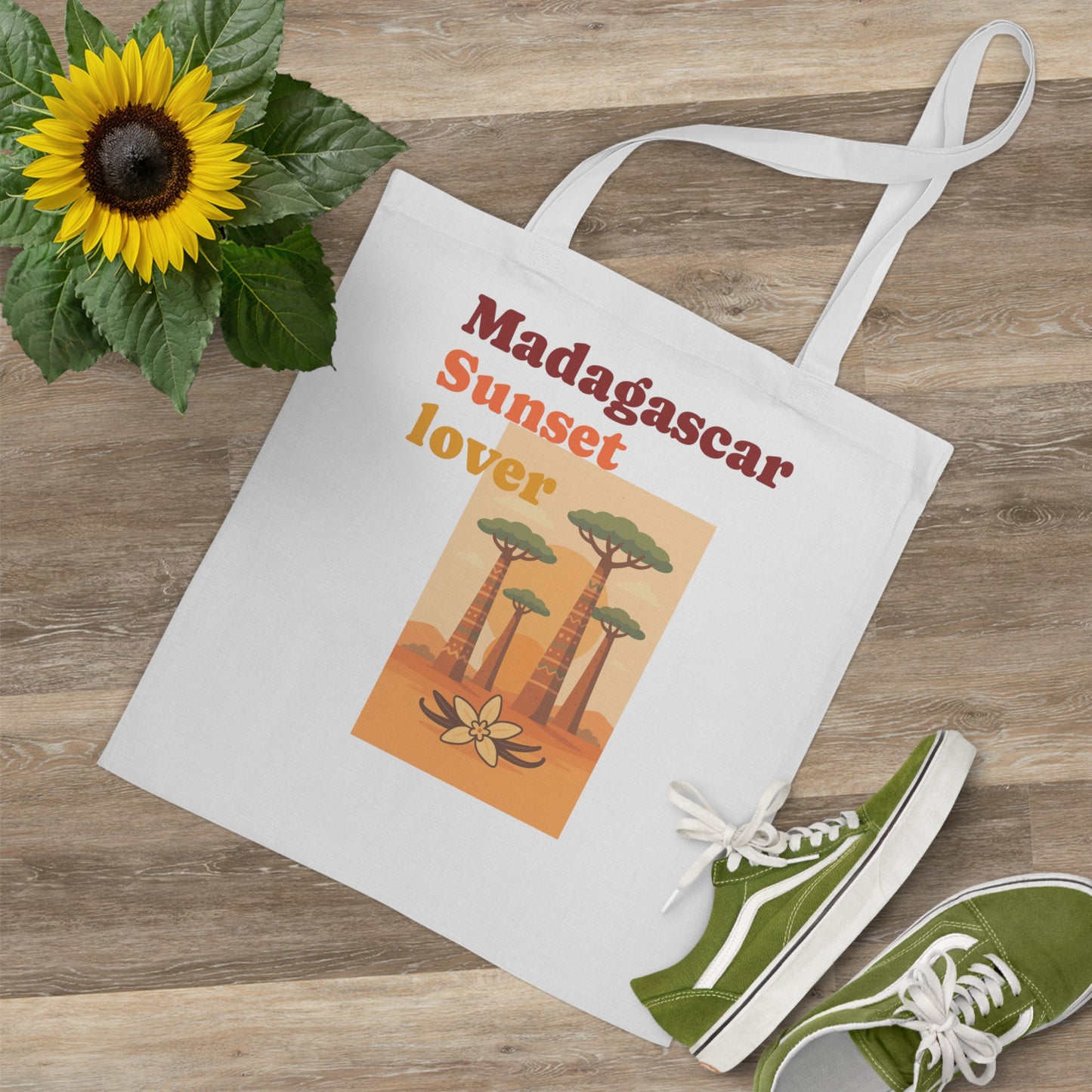 Madagascar Sunset Lover Tote Bag