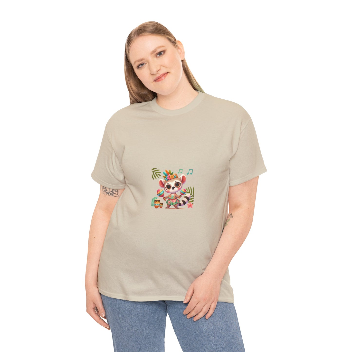 T-Shirt Femme - Maki Joueuse de Maracas
