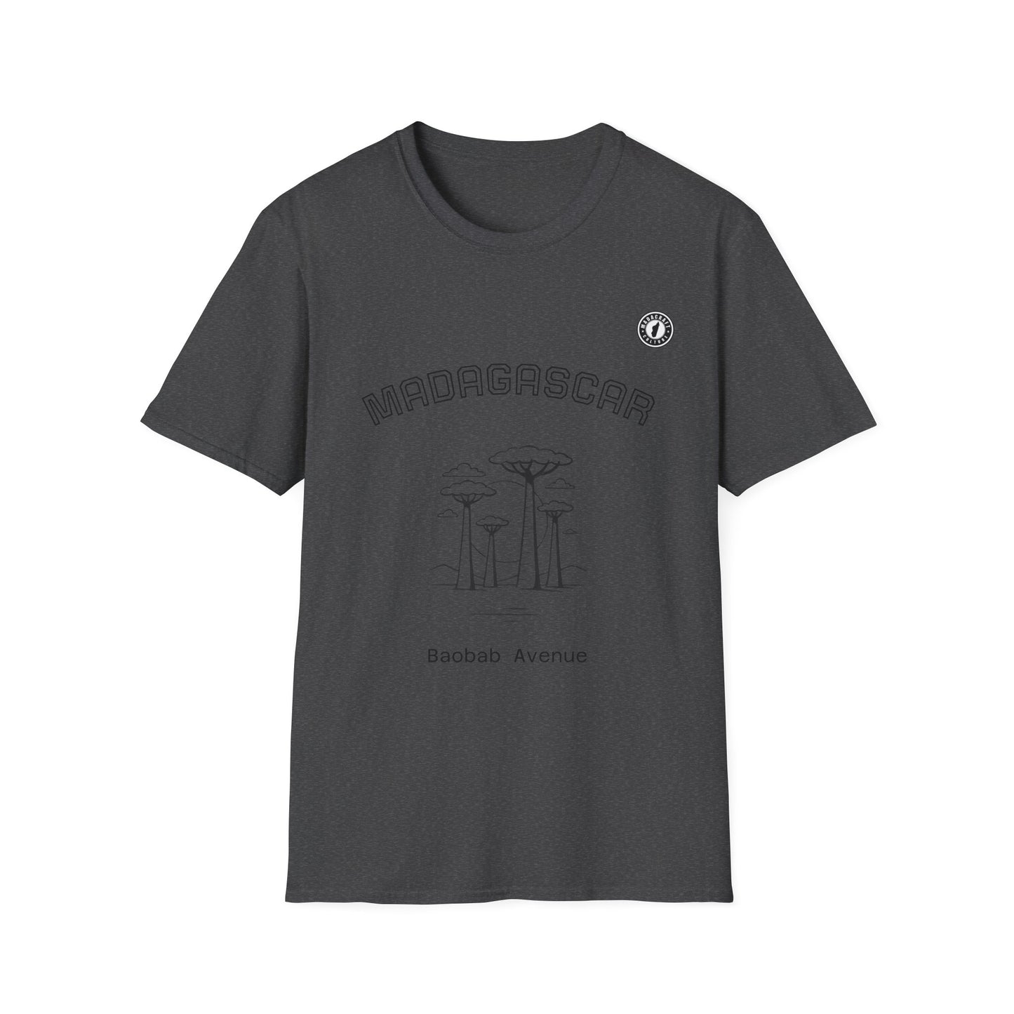T-Shirt Baobab Avenue - Nature de Madagascar | Madacraft Culture