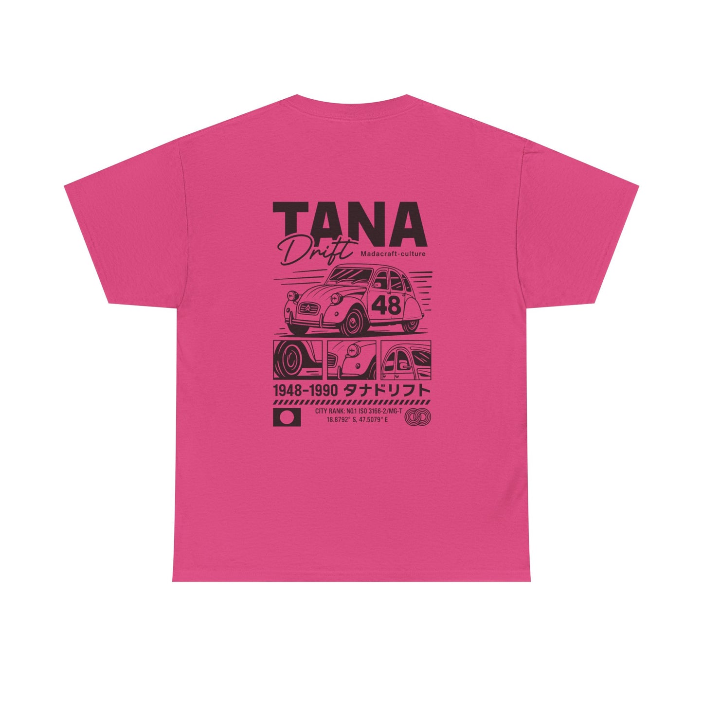 T-Shirt TANA Drift – Design vintage 2CV