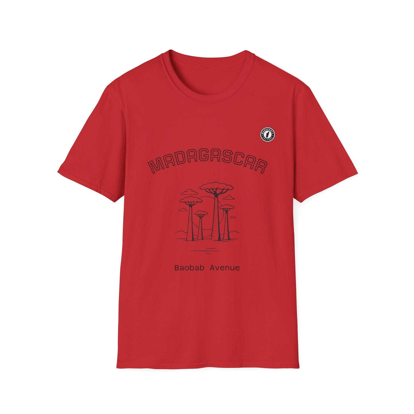 T-Shirt Baobab Avenue - Nature de Madagascar | Madacraft Culture