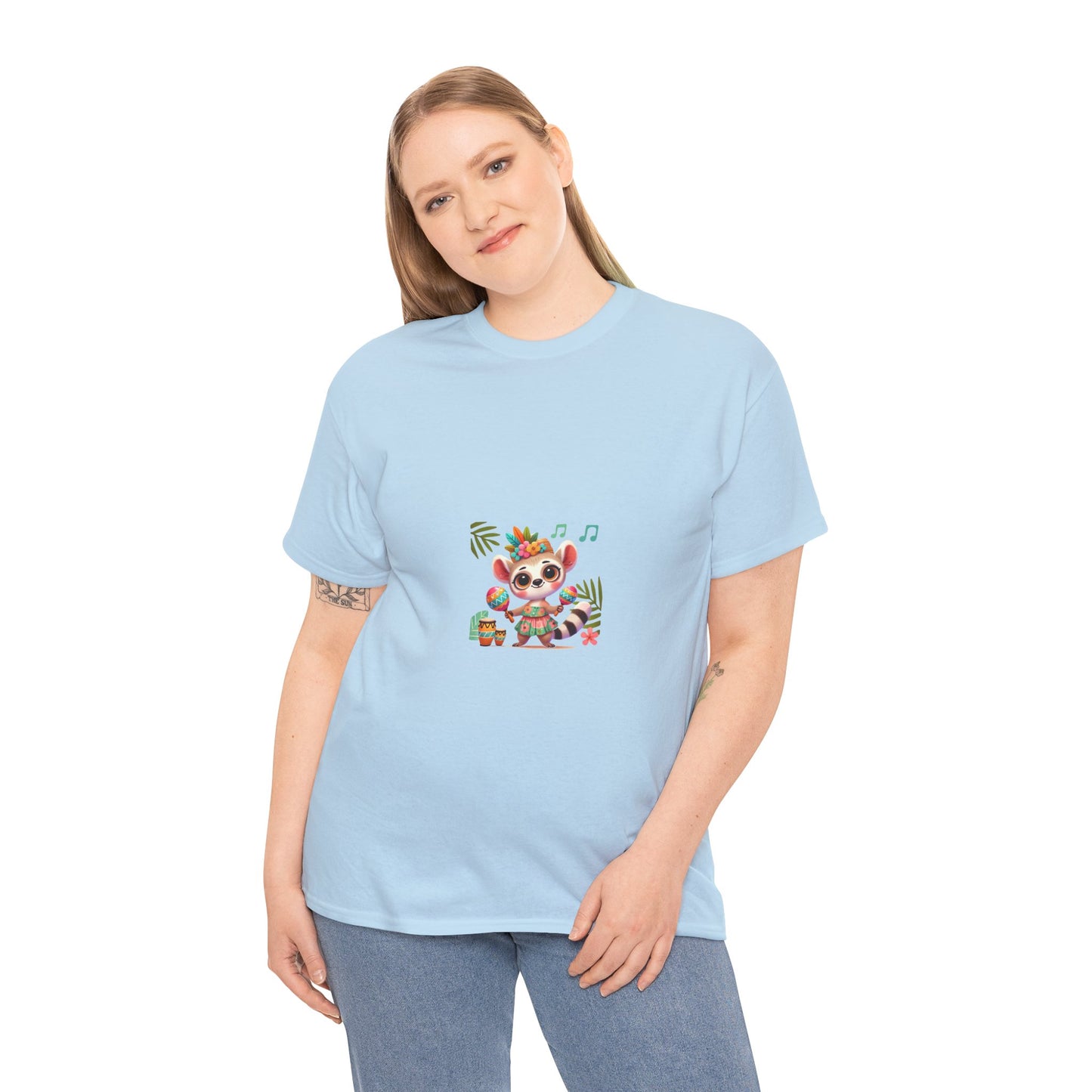 T-Shirt Femme - Maki Joueuse de Maracas