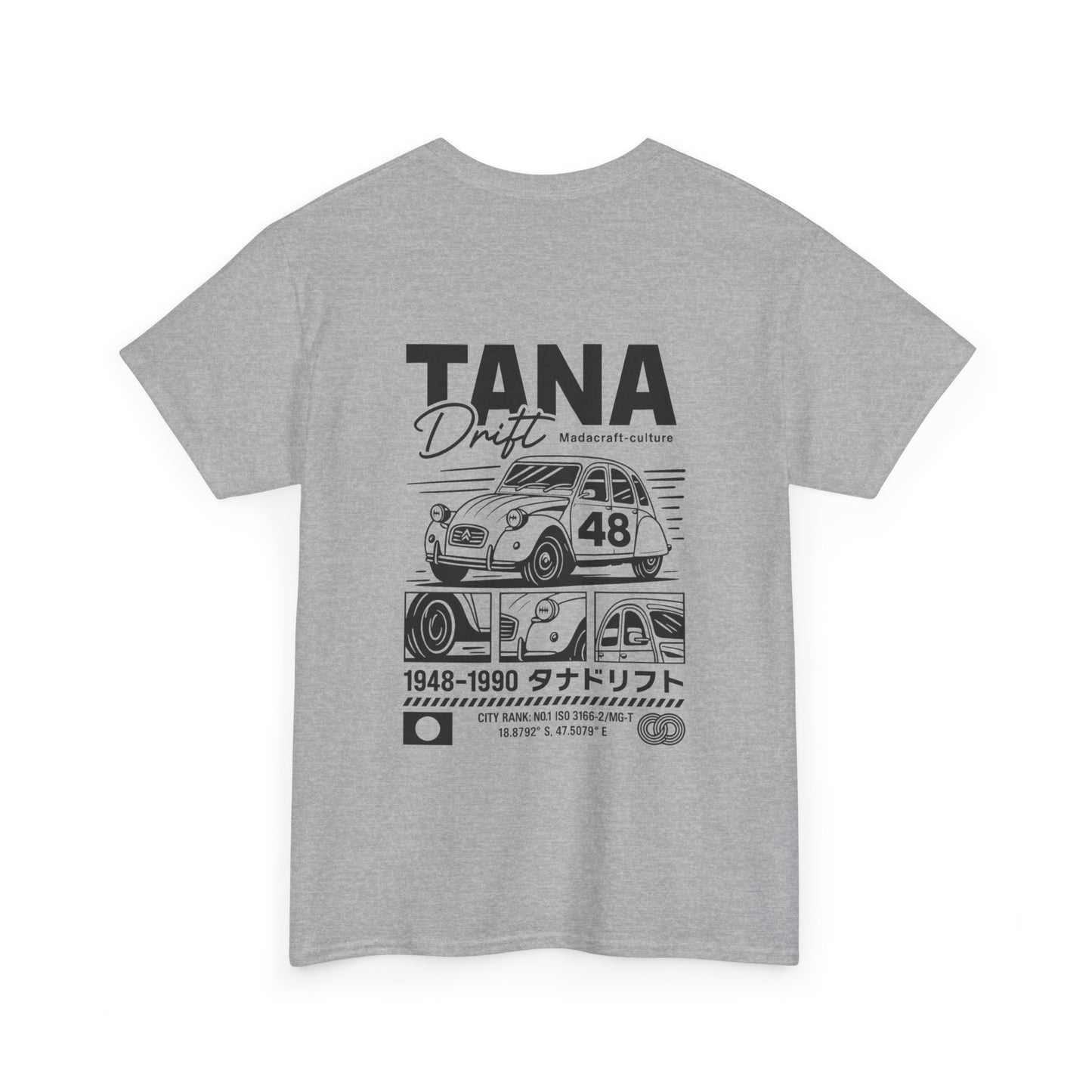 T-Shirt TANA Drift – Design vintage 2CV