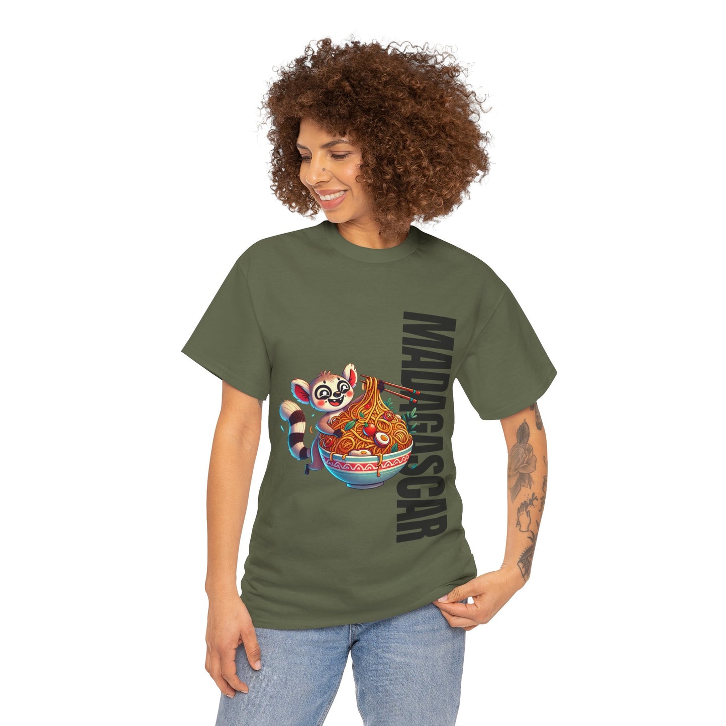 T-Shirt Femme "Maki & Misao – Goût de Madagascar"