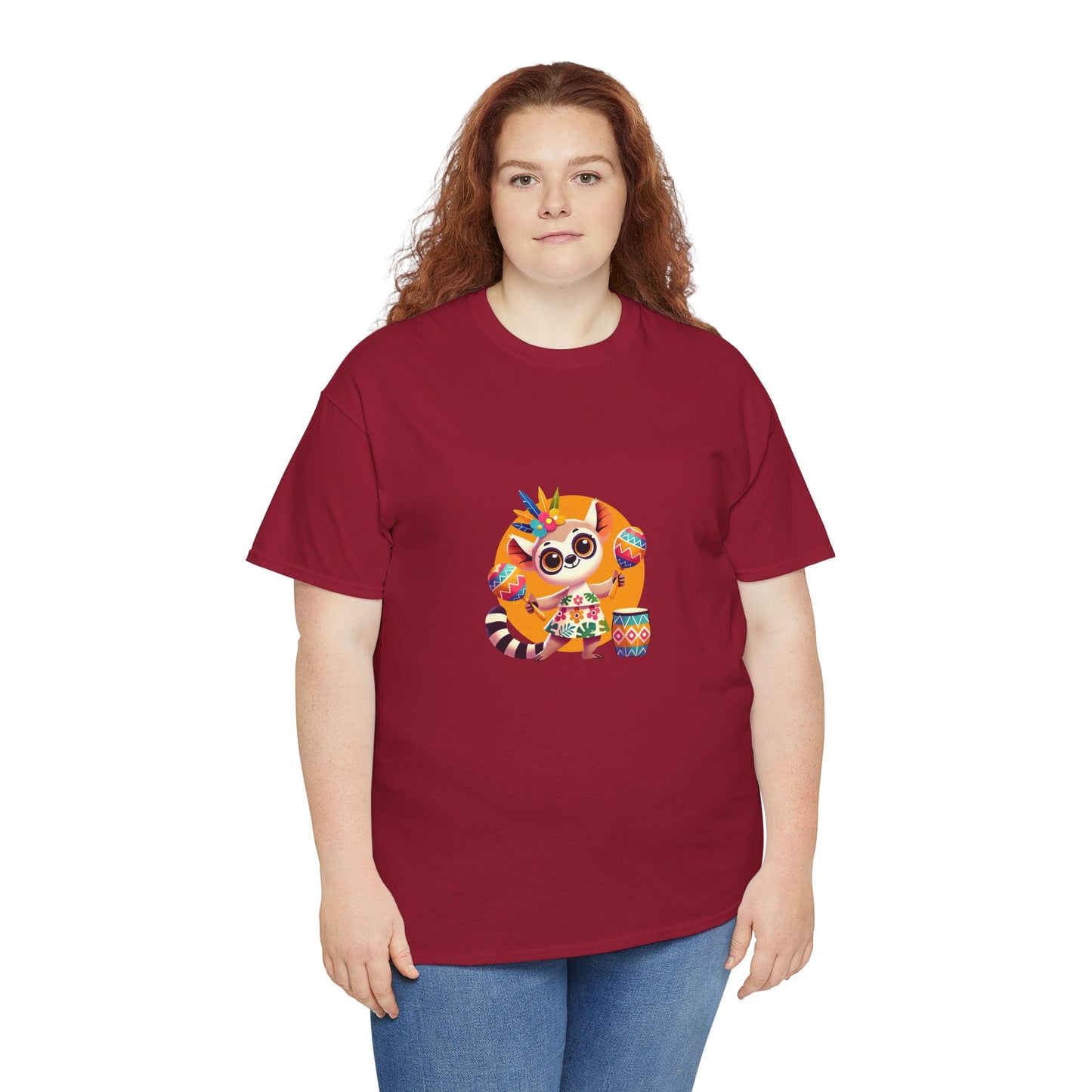 T-Shirt Femme - Maki en Vacances & Maracas