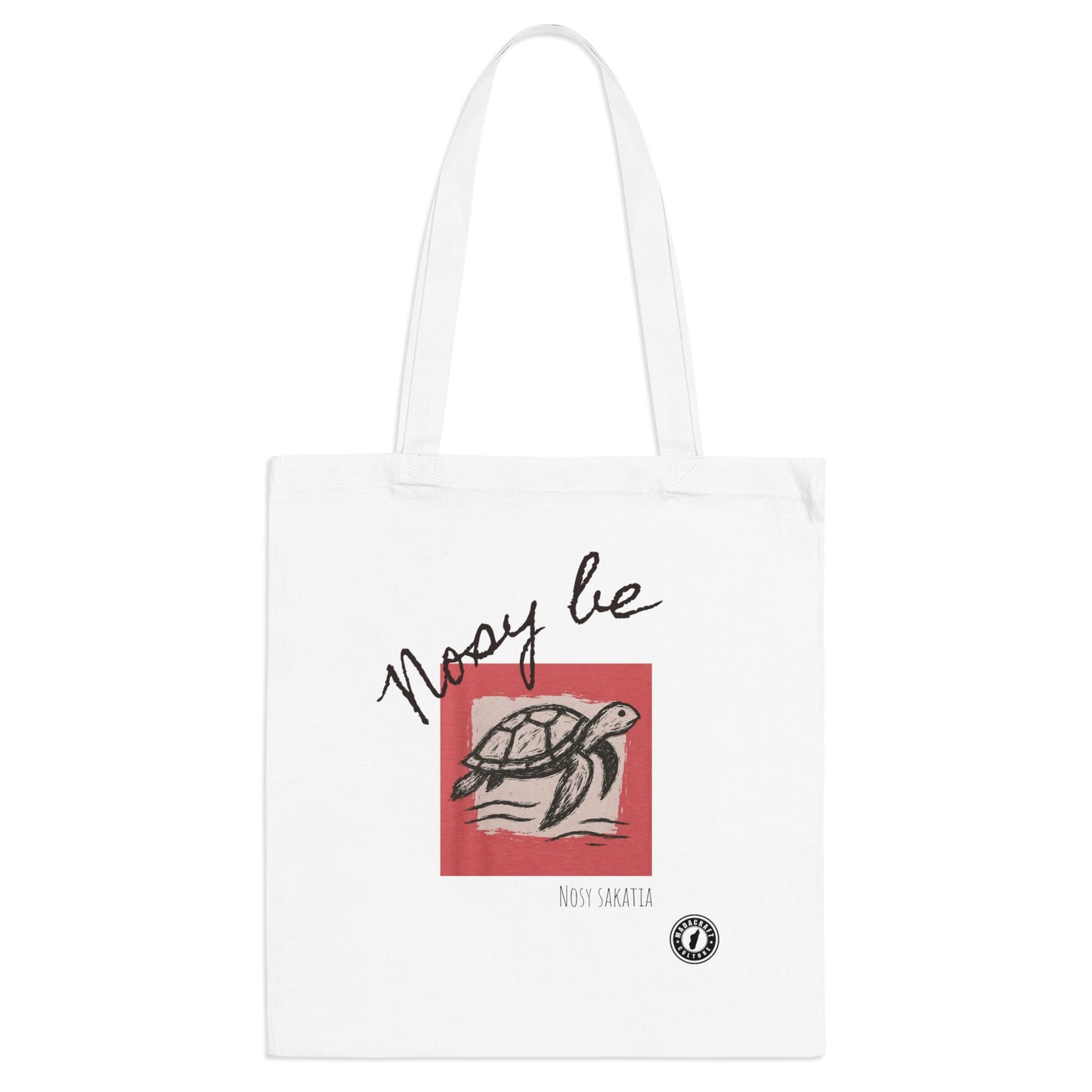 Totebag Nosy Be – Tortue Marine, Symbole de l’Océan Indien 🐢