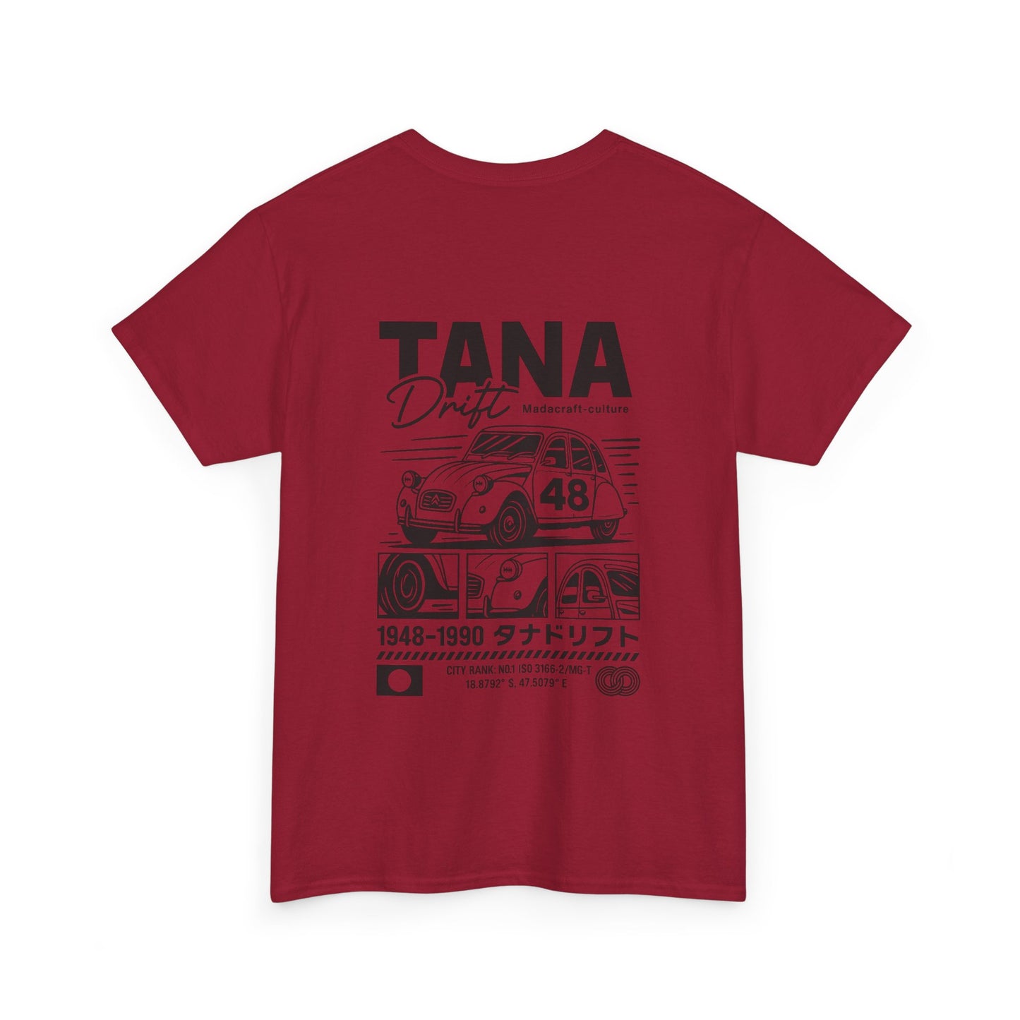 T-Shirt TANA Drift – Design vintage 2CV