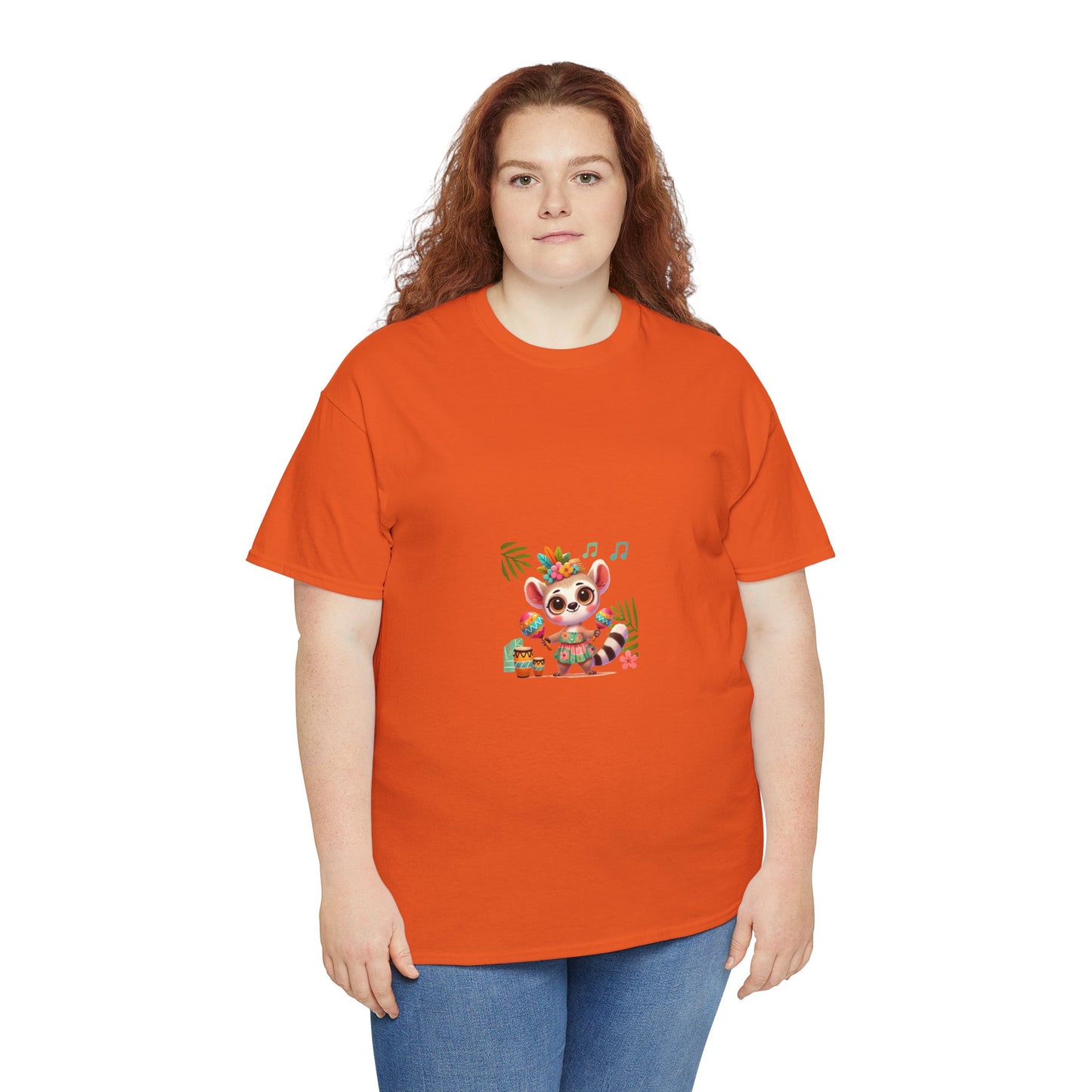 T-Shirt Femme - Maki Joueuse de Maracas