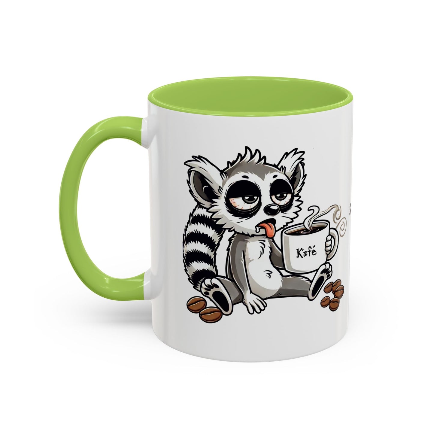 Mug "Maki & Kafé – Matins Difficiles" ☕🐒