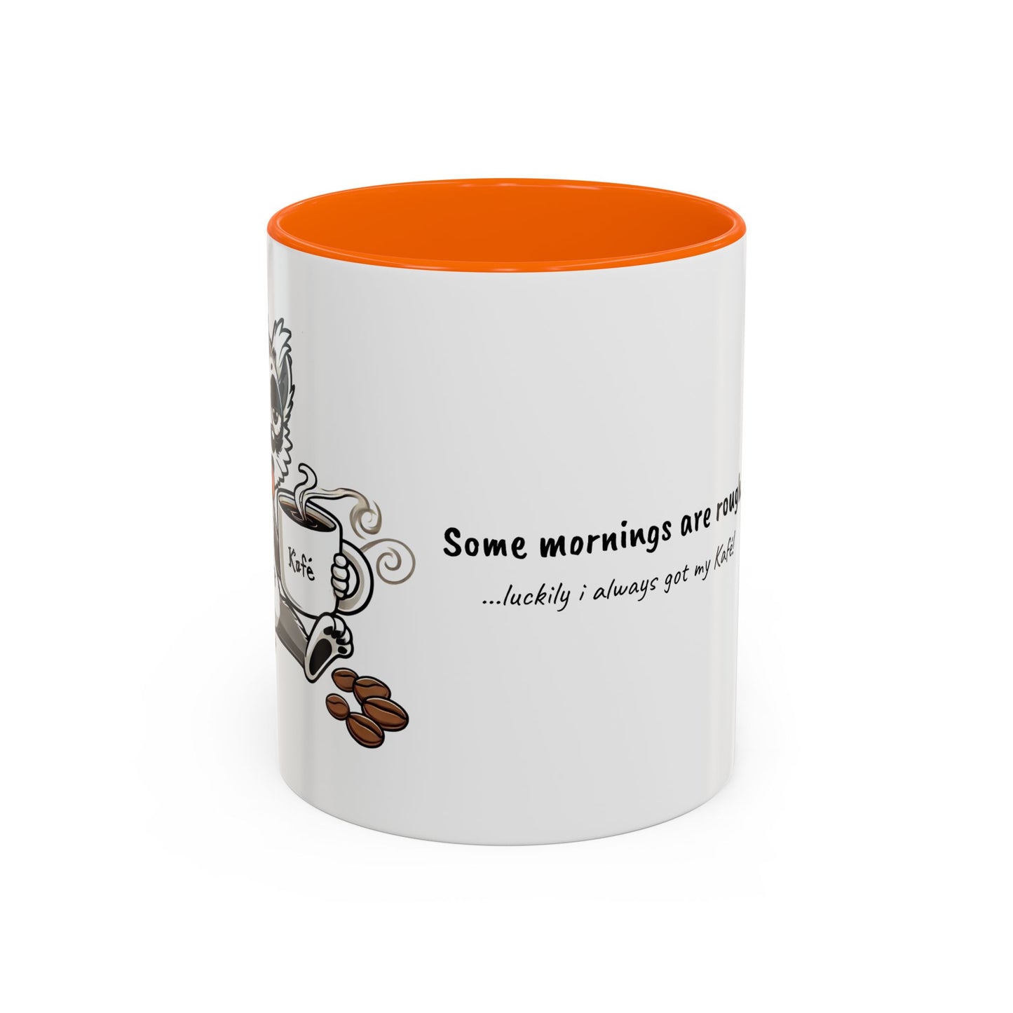 Mug "Maki & Kafé – Matins Difficiles" ☕🐒