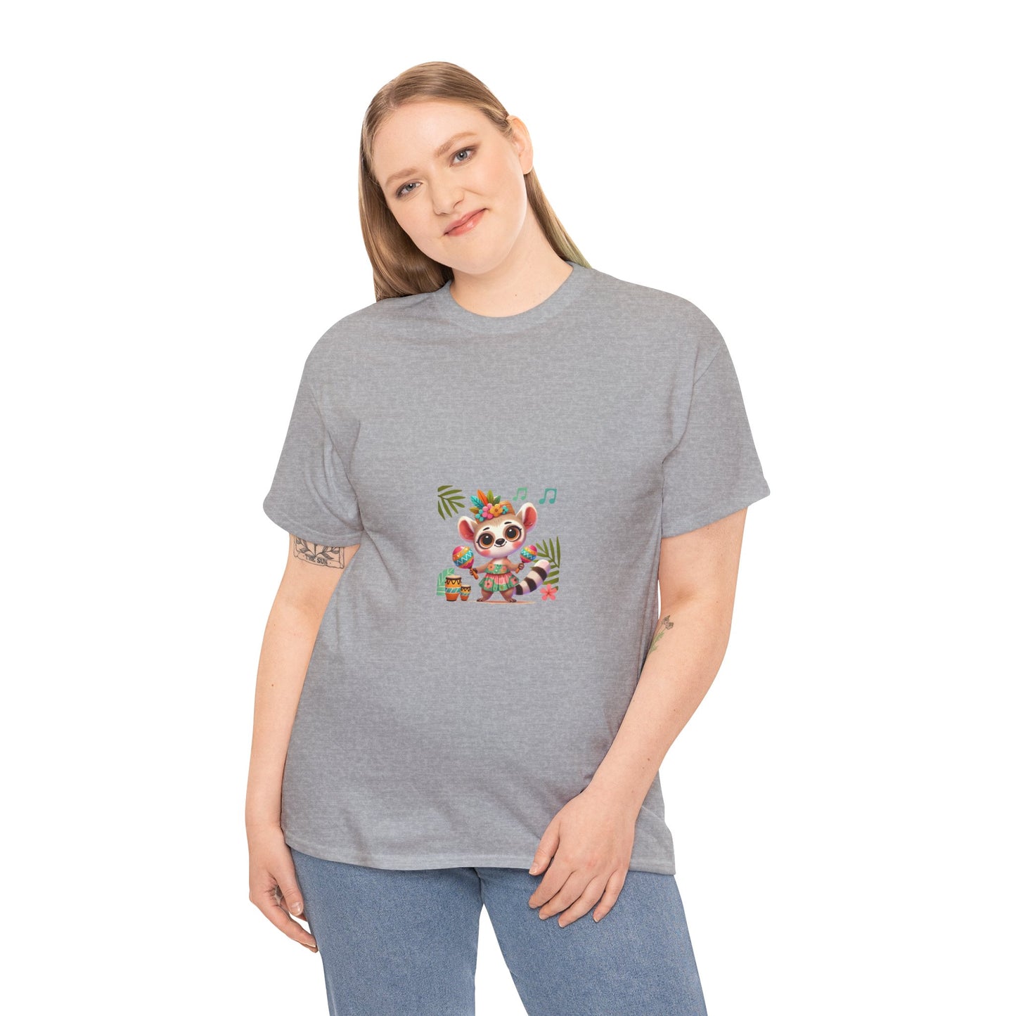 T-Shirt Femme - Maki Joueuse de Maracas