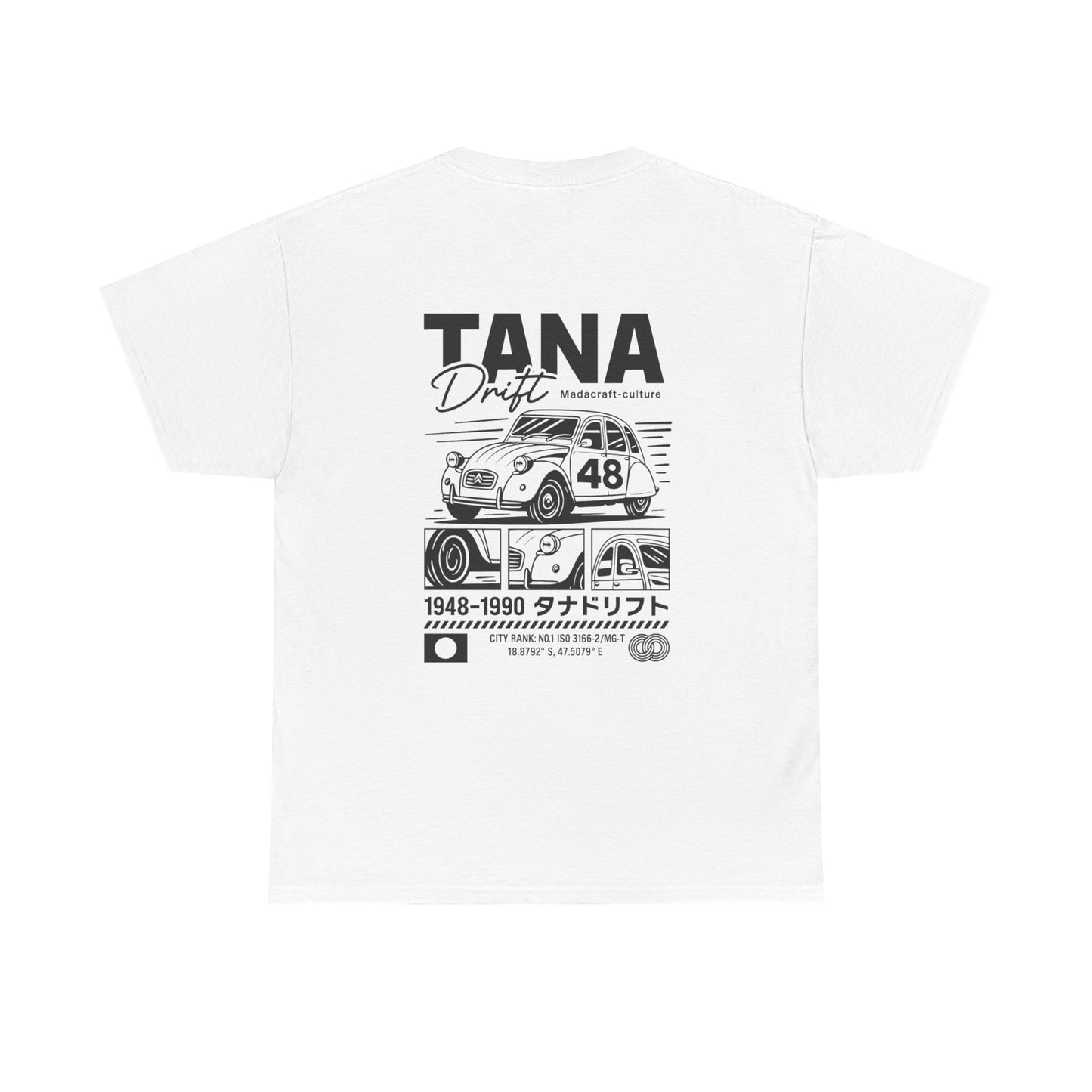 T-Shirt TANA Drift – Design vintage 2CV