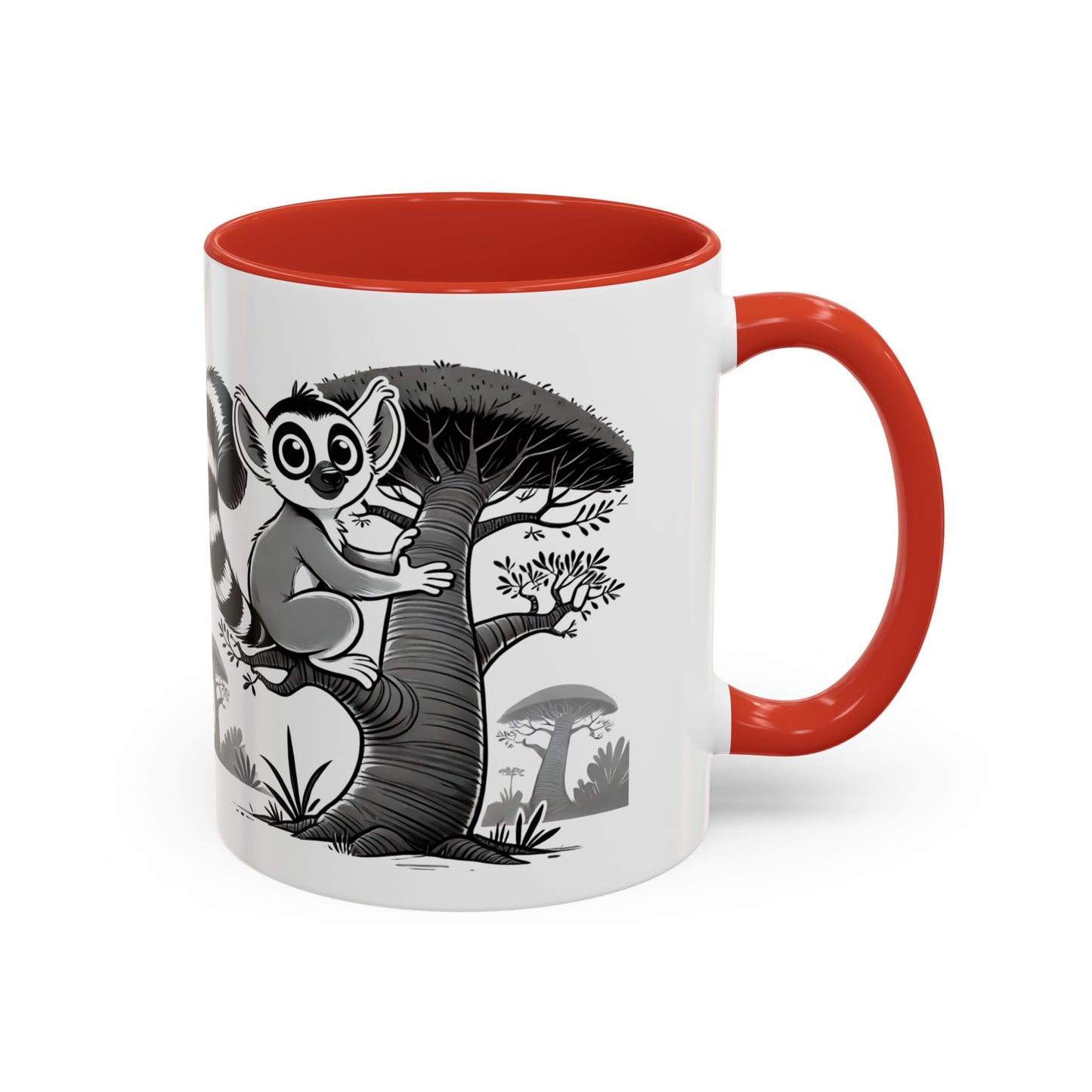 Mug "Maki & Baobab – Élégance en Noir et Blanc" ☕