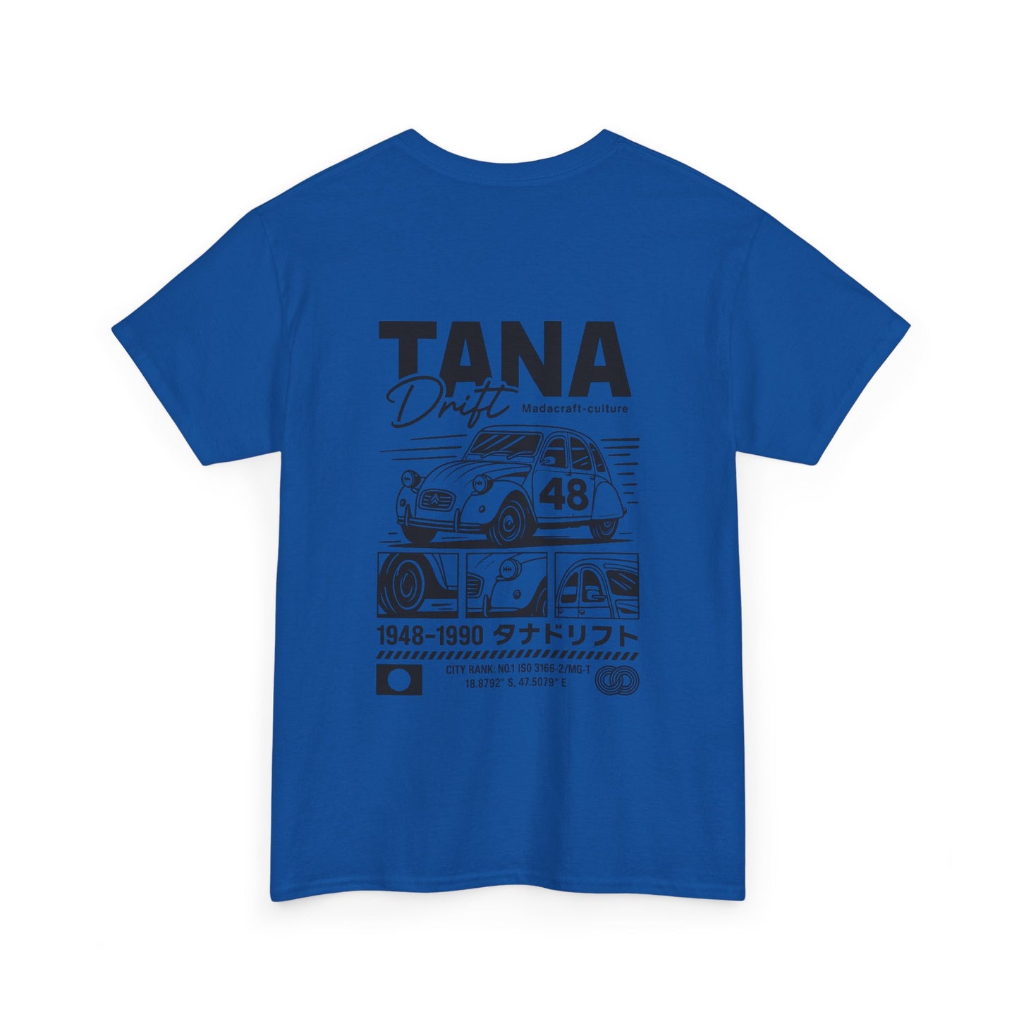 T-Shirt TANA Drift – Design vintage 2CV