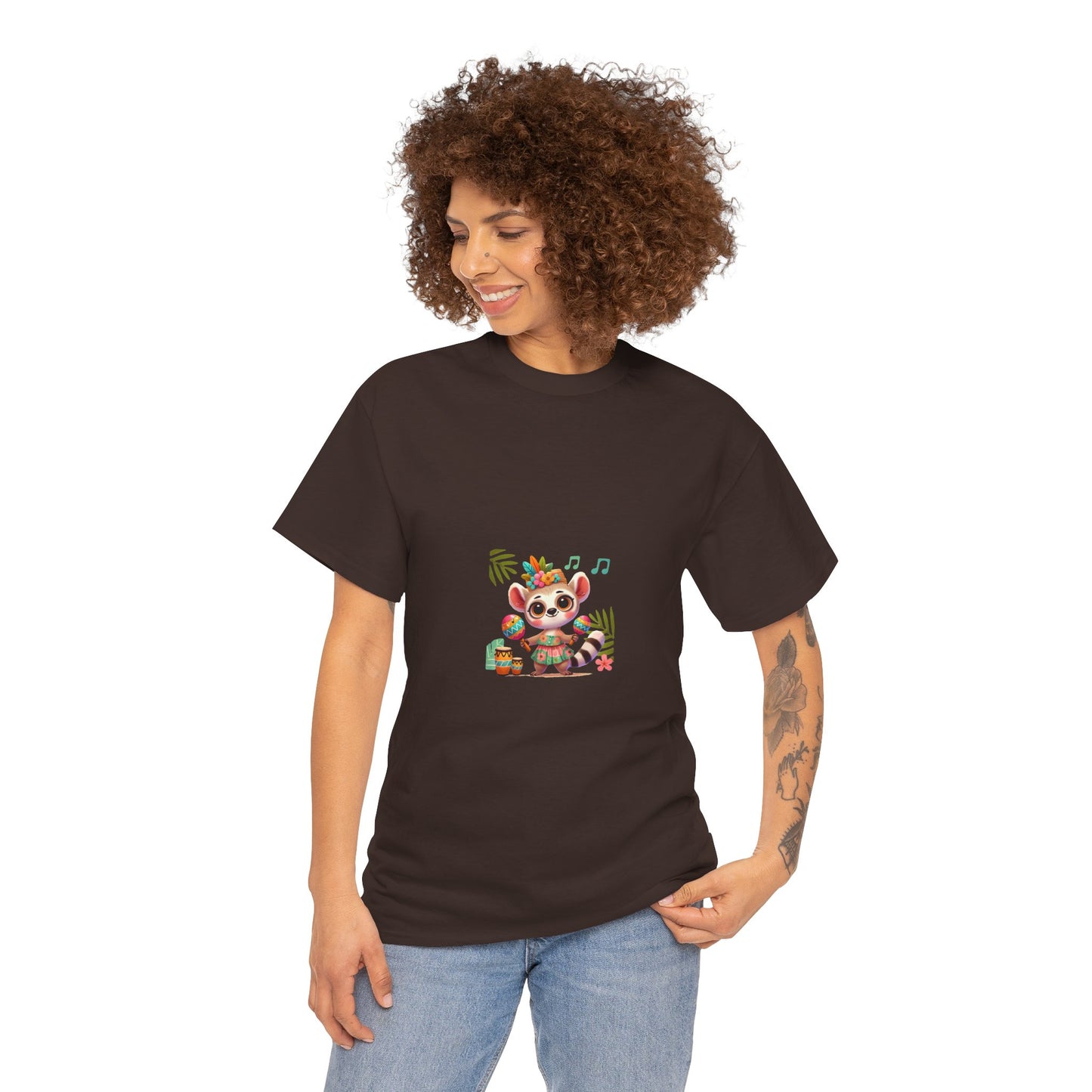 T-Shirt Femme - Maki Joueuse de Maracas