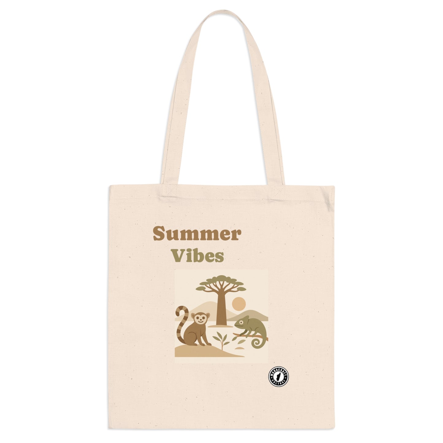 Totebag Summer Vibes – L’Été Gasy en Douceur Tropicale 🌞🌴