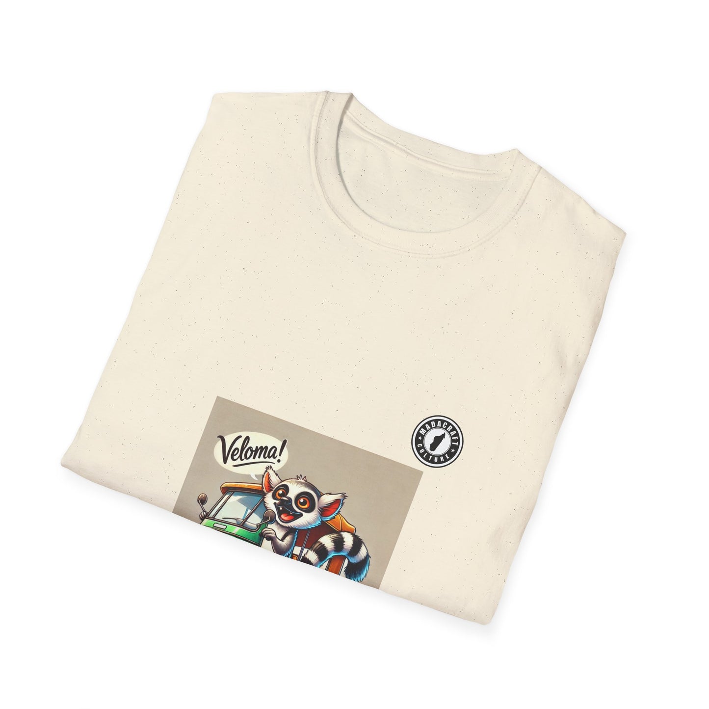 T-Shirt Unisex Maki Tuk-Tuk – Aventure Nocturne à Madagascar
