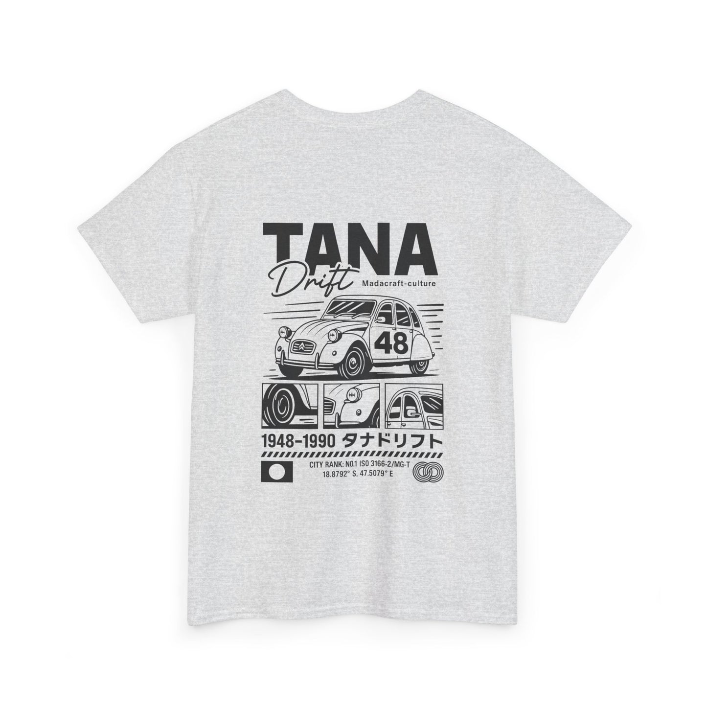 T-Shirt TANA Drift – Design vintage 2CV