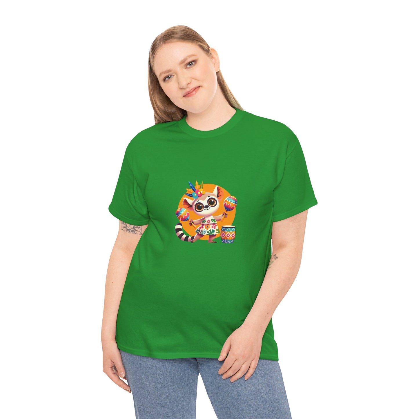 T-Shirt Femme - Maki en Vacances & Maracas