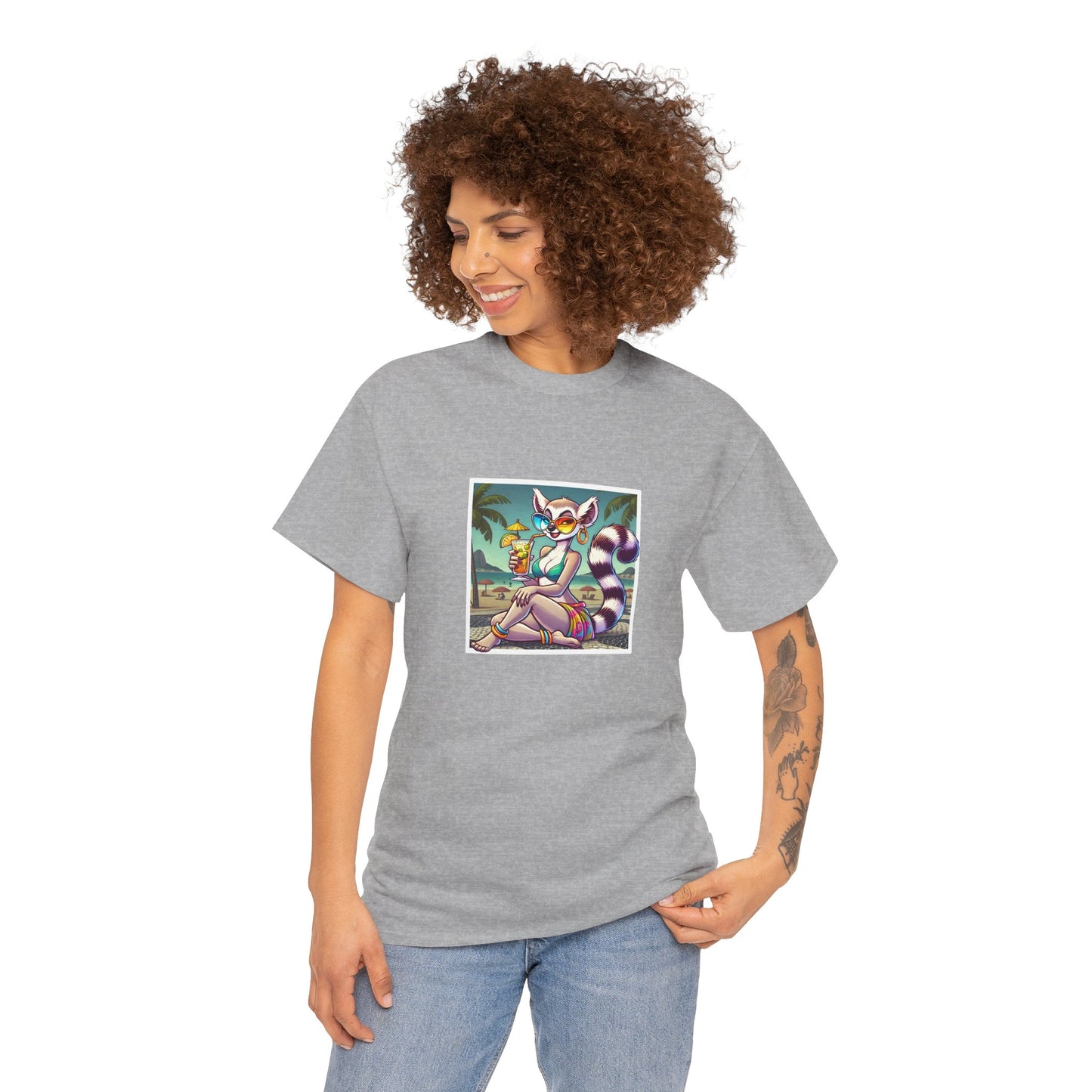 T-Shirt Femme - Maki & Caïpirinha à Copacabana