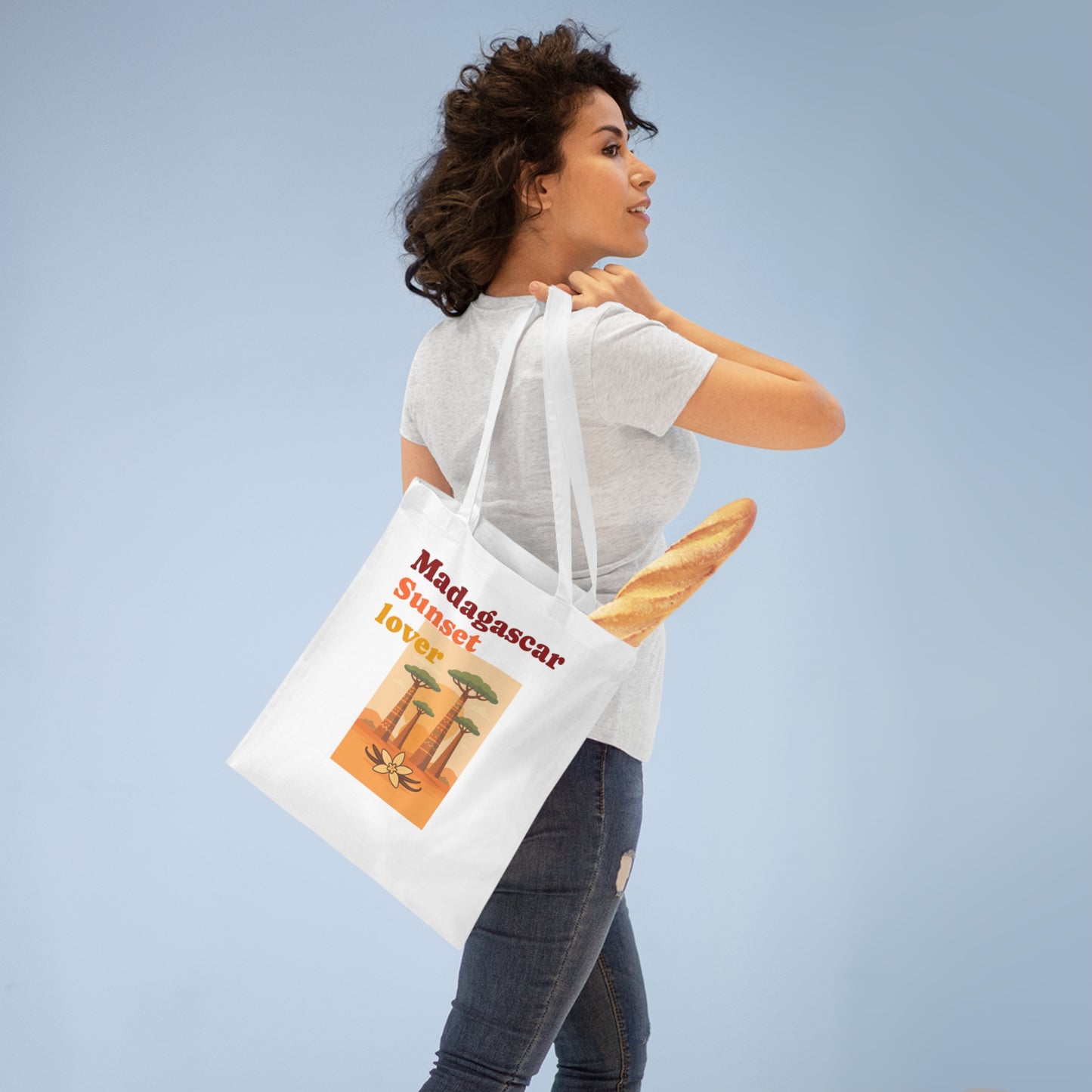 Madagascar Sunset Lover Tote Bag