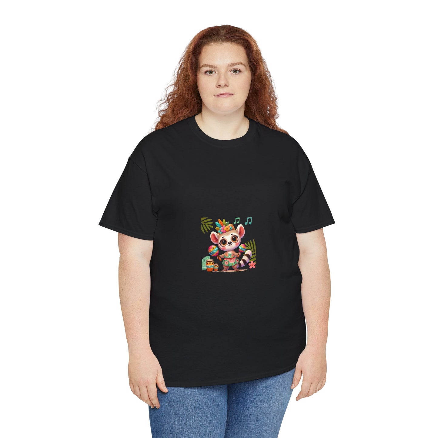 T-Shirt Femme - Maki Joueuse de Maracas