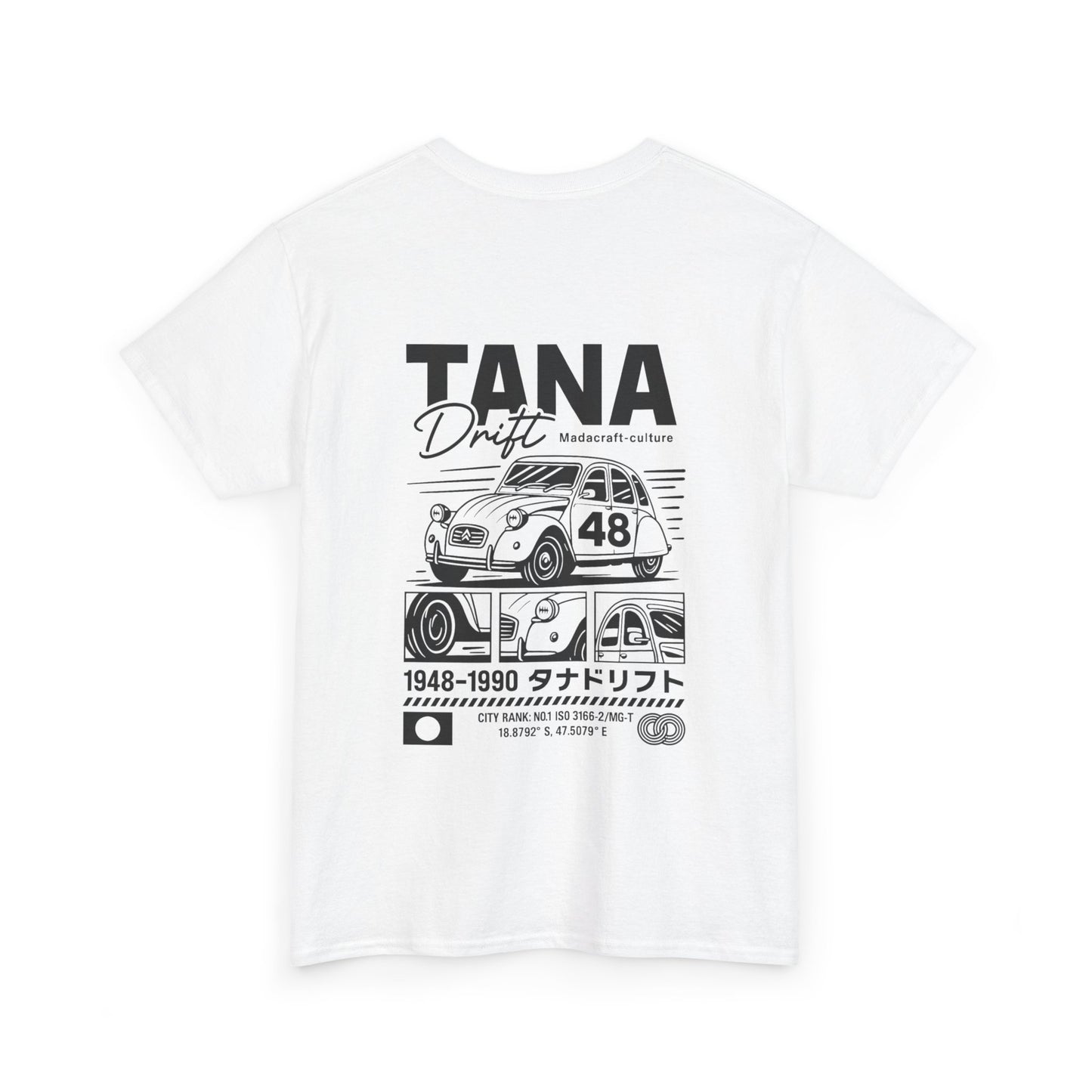 T-Shirt TANA Drift – Design vintage 2CV