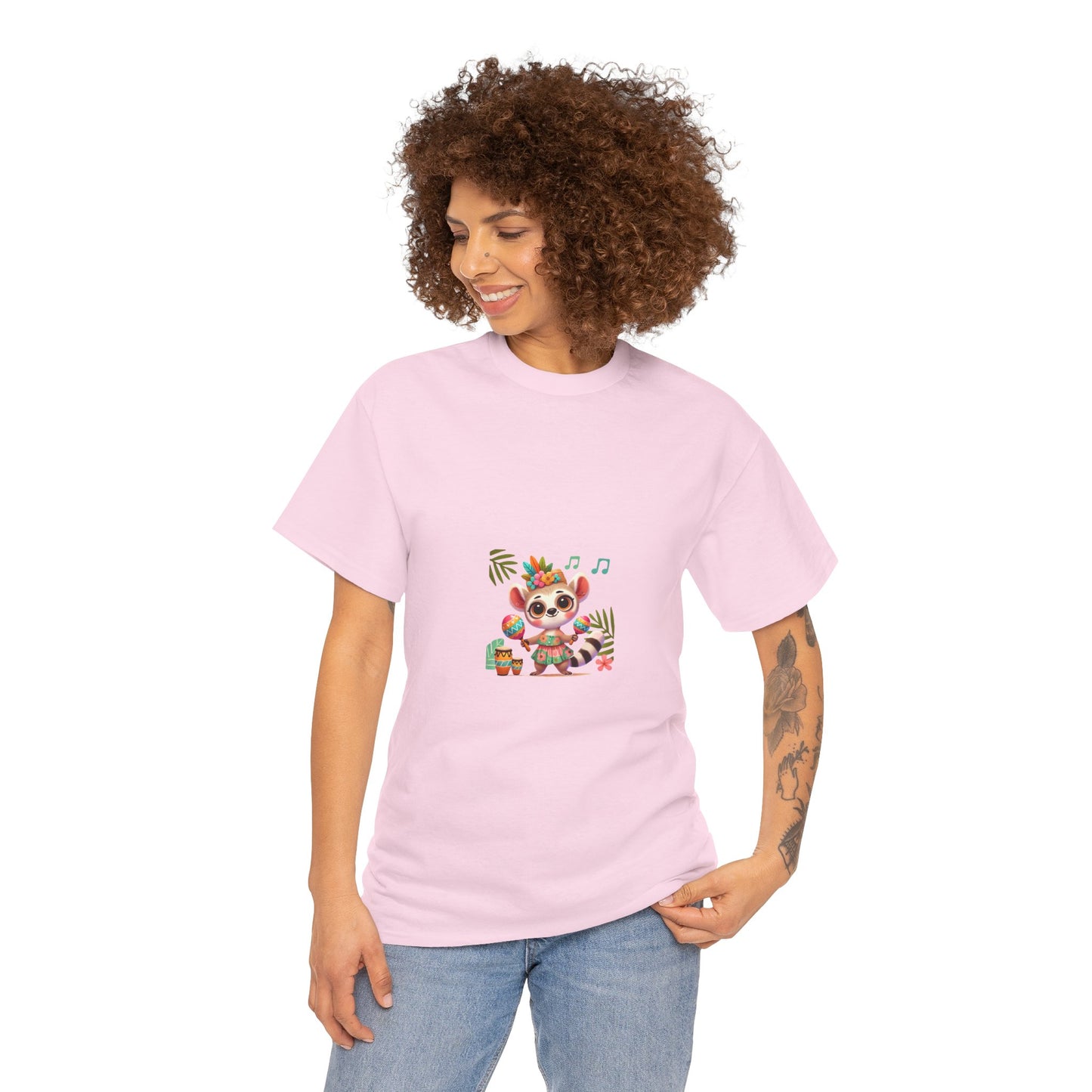 T-Shirt Femme - Maki Joueuse de Maracas