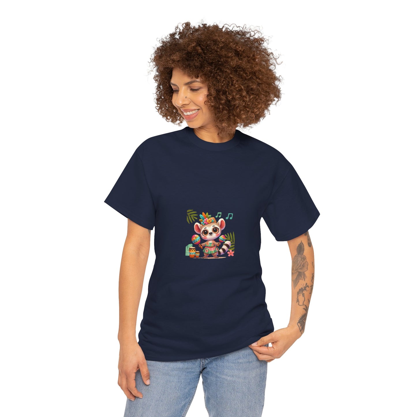T-Shirt Femme - Maki Joueuse de Maracas