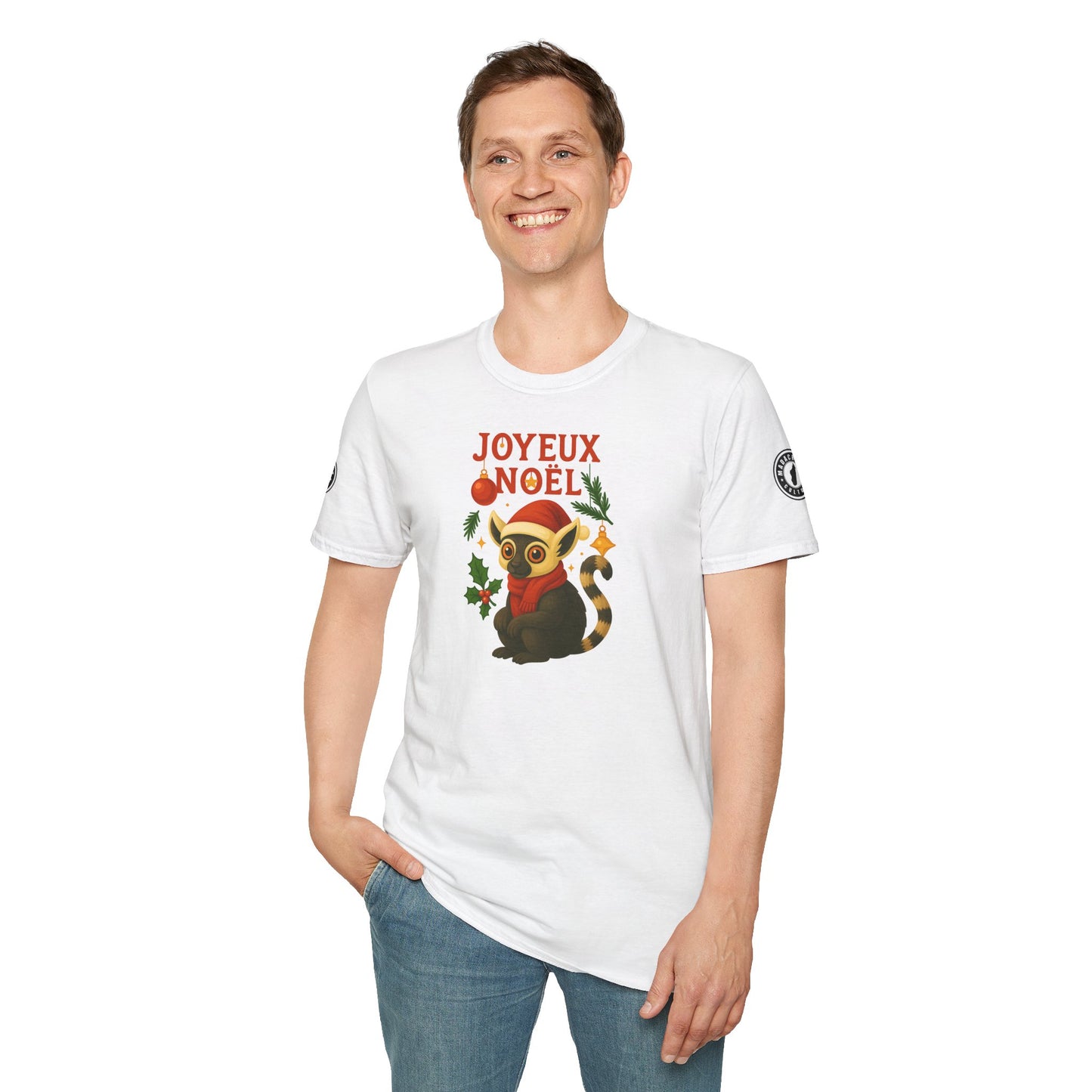 T-shirt Joyeux Noël - Lémurien