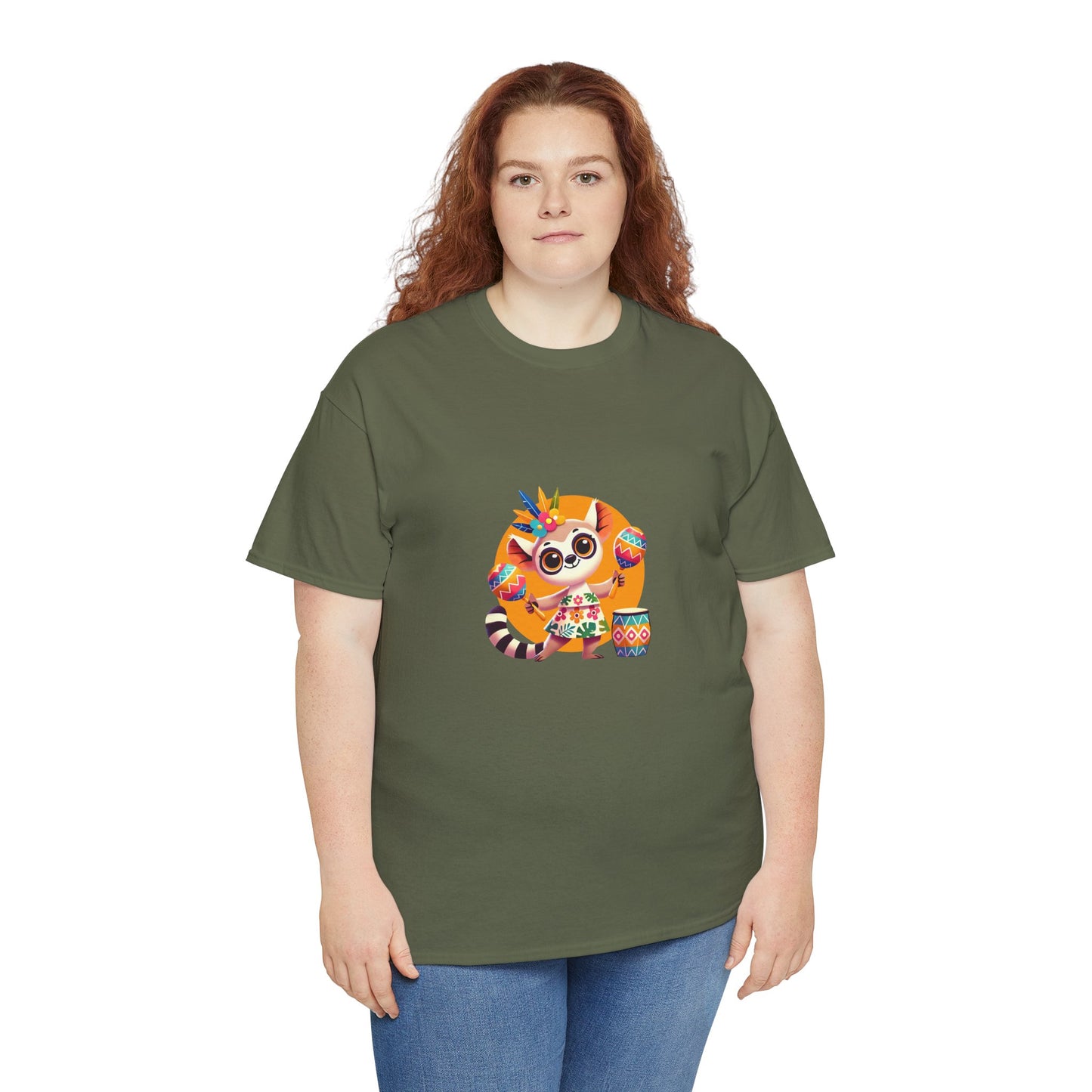 T-Shirt Femme - Maki en Vacances & Maracas