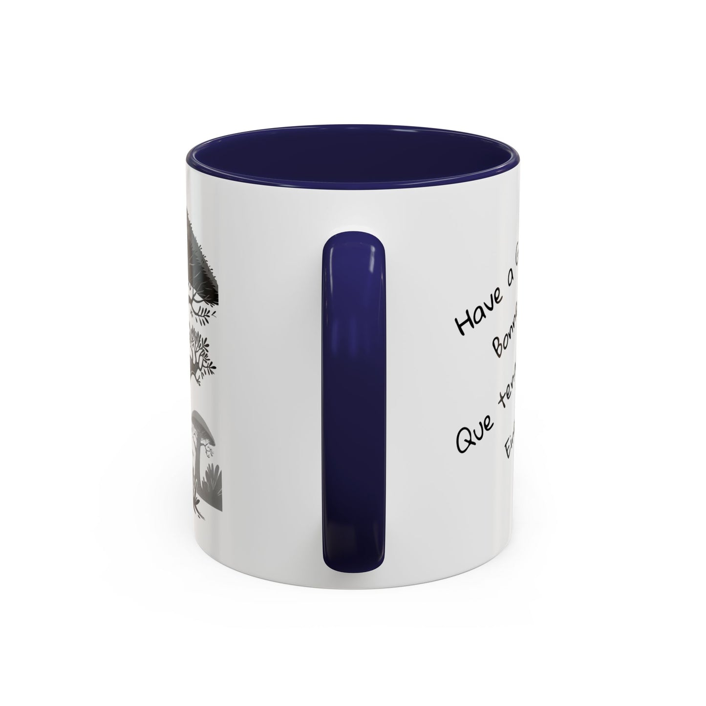 Mug "Maki & Baobab – Élégance en Noir et Blanc" ☕