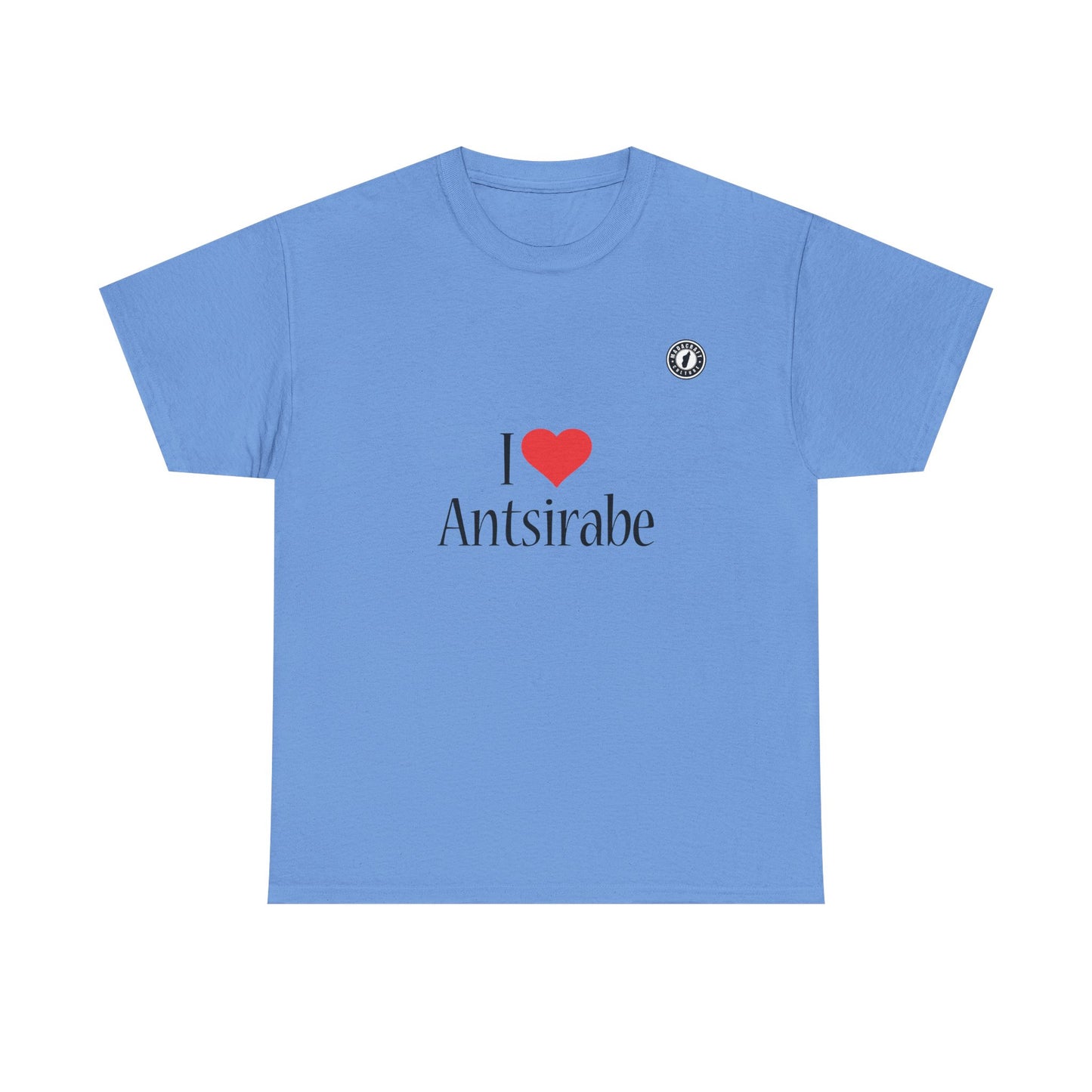 T-Shirt "I ❤️ Antsirabe" – L'Élégance de la Ville d’Eau