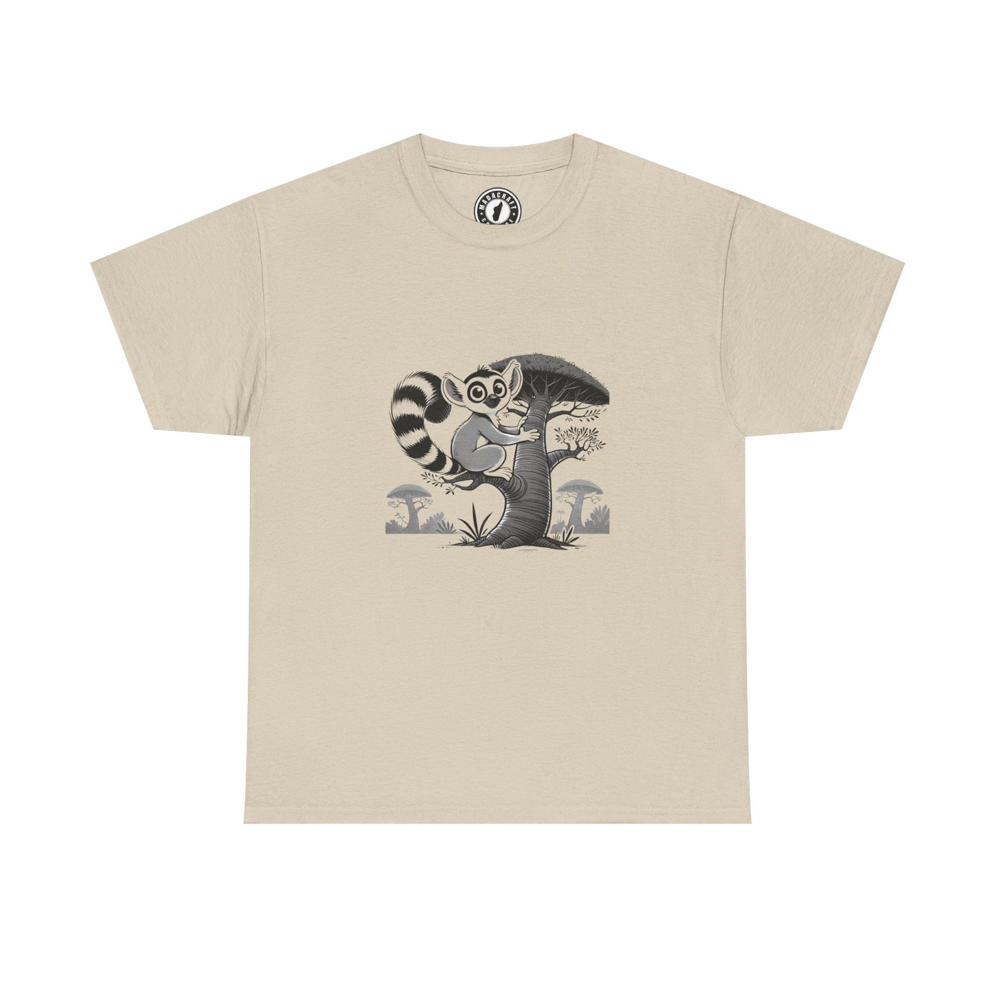 T-Shirt Femme - Maki Suspendu dans un Baobab